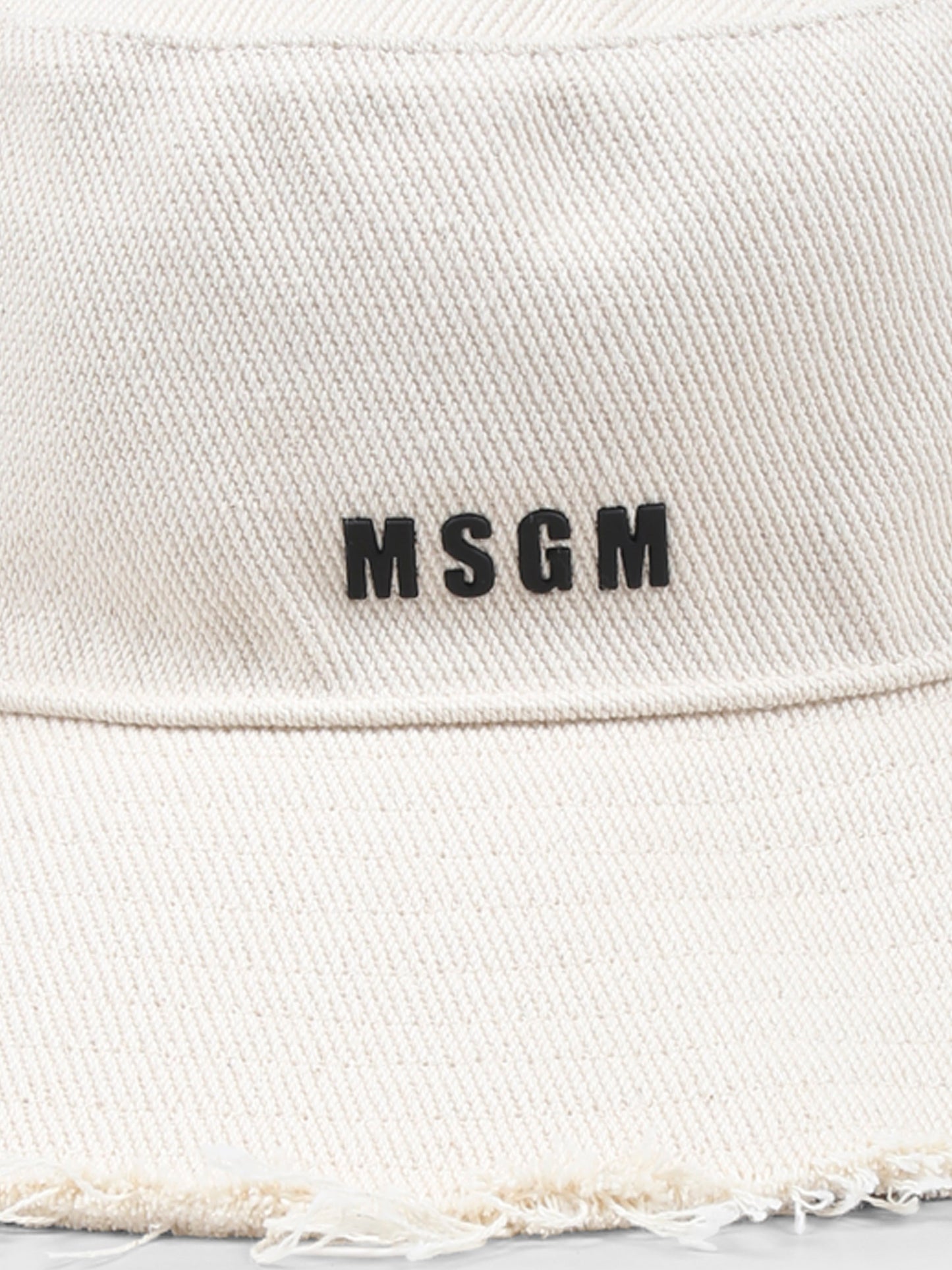 Cloche beige per bambina con logo,Msgm Kids,S5MSJGCT195 013