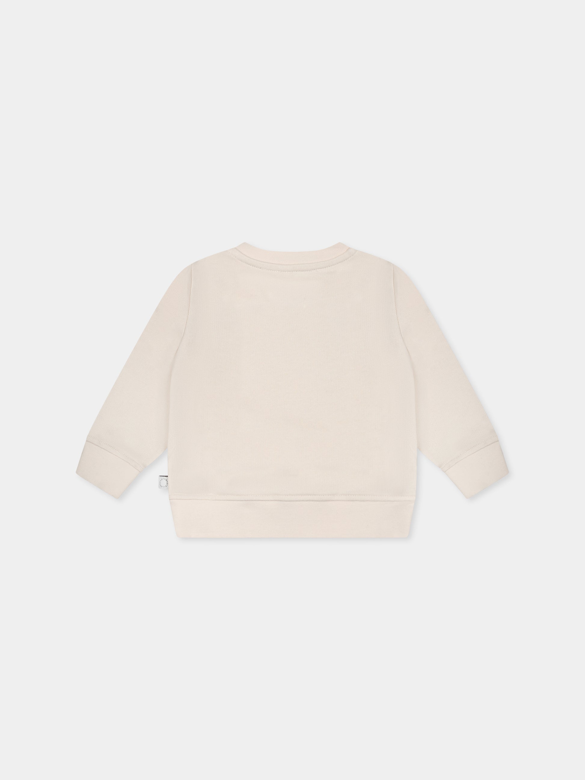 Felpa avorio per neonata con fragola,Stella Mccartney Kids,TW4050 Z0499 50I