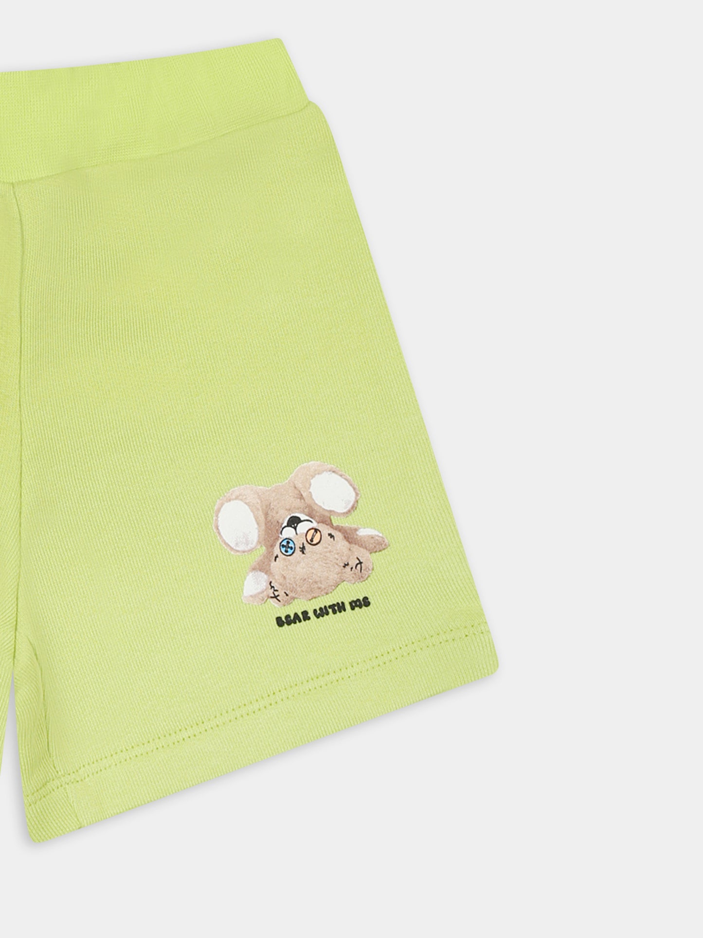 Completo multicolor per neonati con stampa Bear