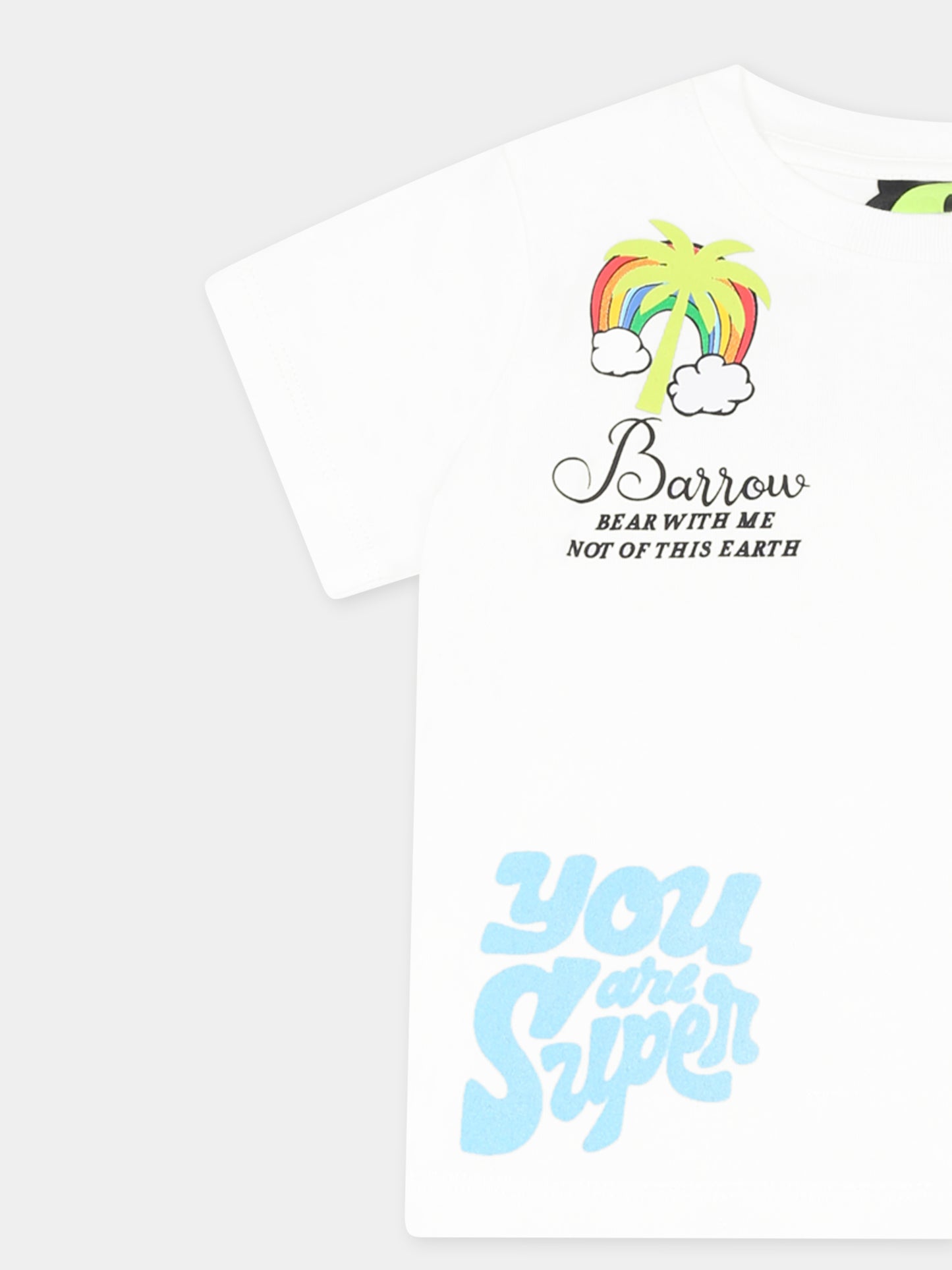 Completo multicolor per neonati con smile e stampa Bear