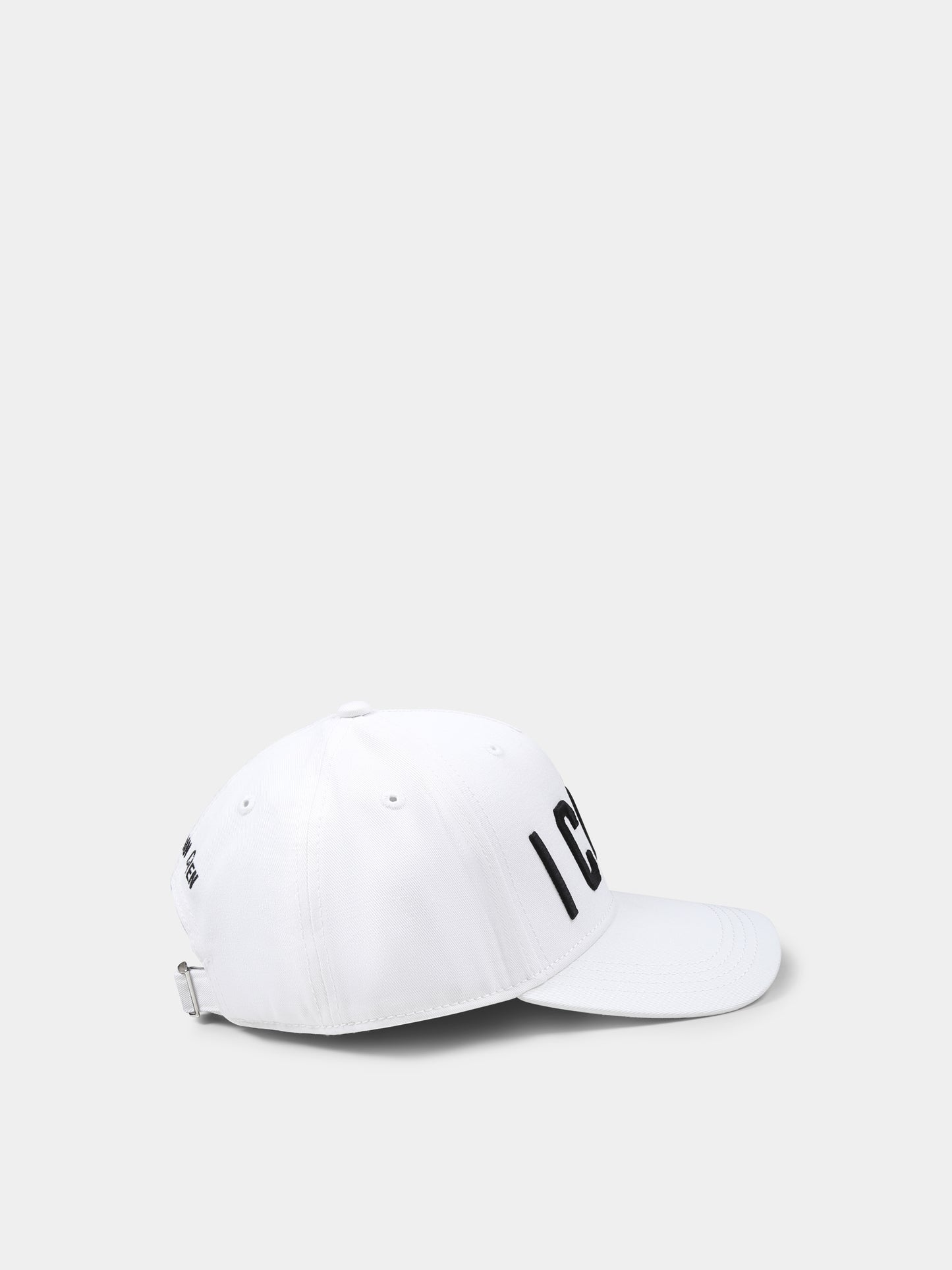 Cappello bianco per bambino con logo