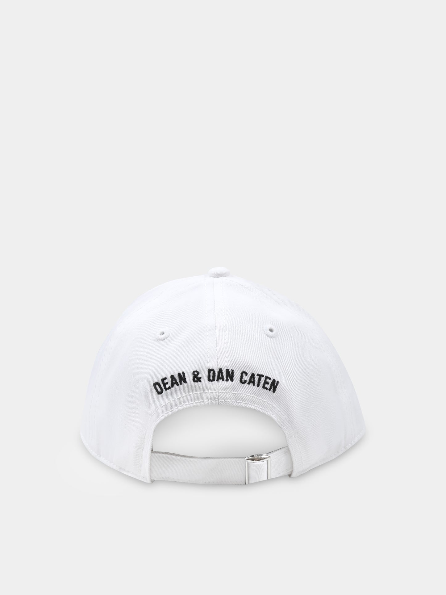 Cappello bianco per bambino con logo