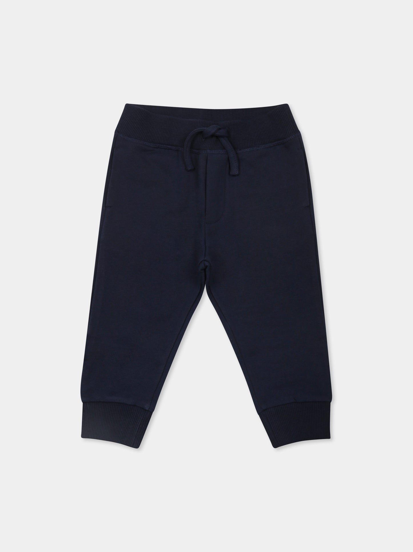 Pantaloni blu per neonato con logo,Dsquared2,DQ2867 D0ACC D2P832B DQ880