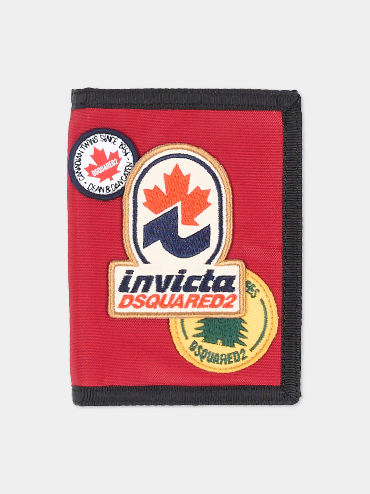 Portafoglio multicolor per bambino con logo