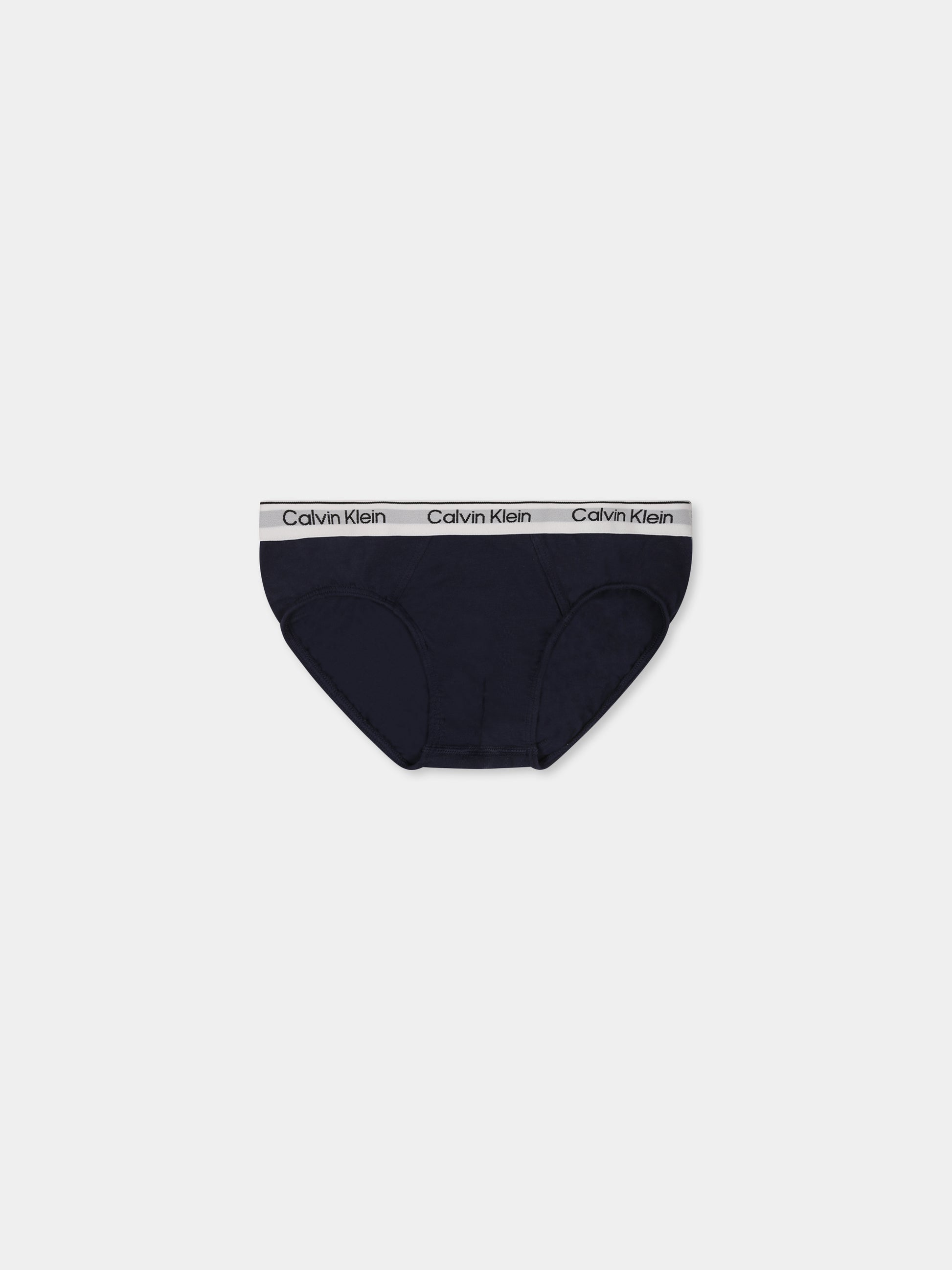 Set slip multicolor per bambina con logo,Calvin Klein Kids,25S CAB70B700508T B70B700508 0SD