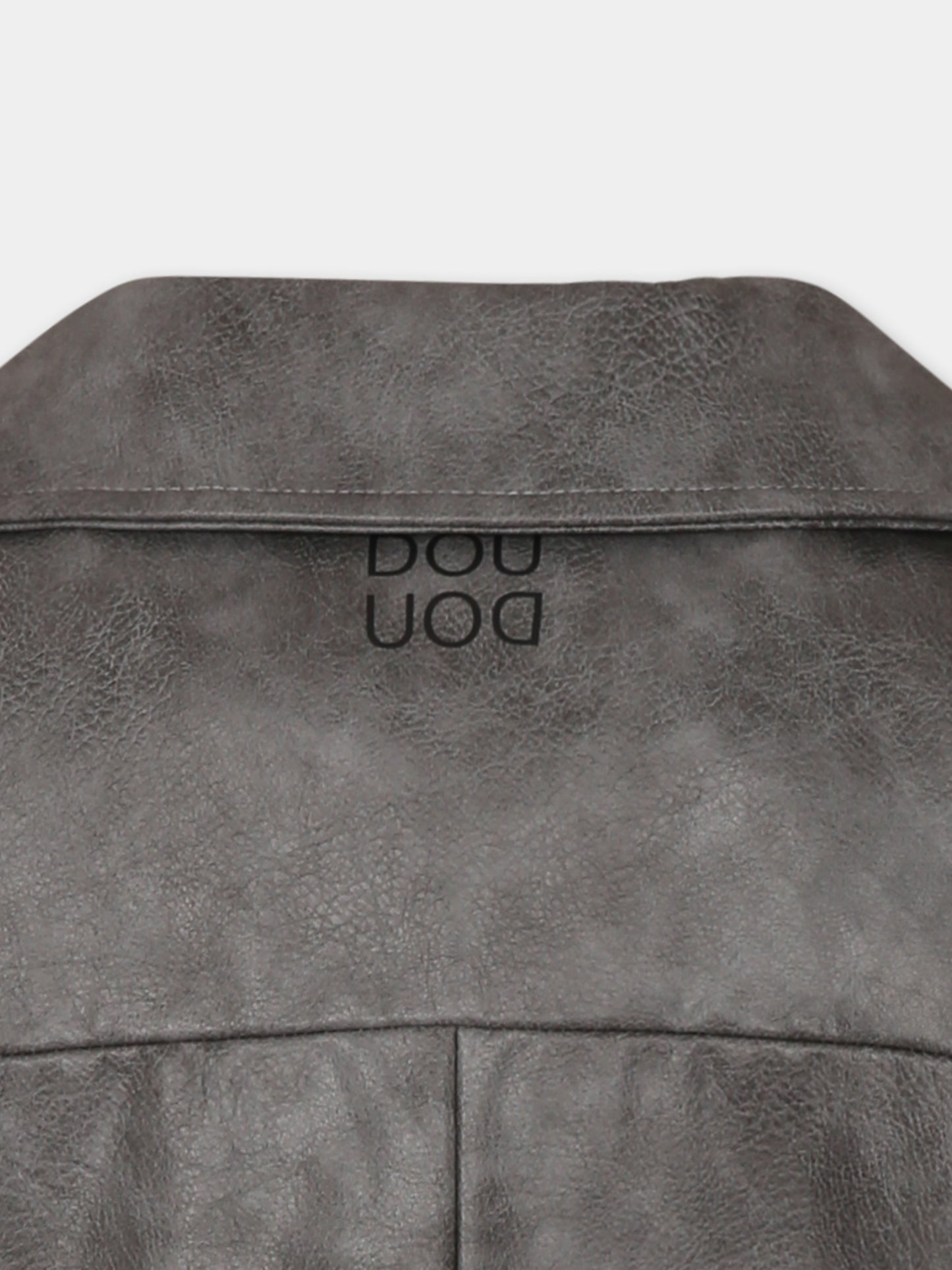 Giubbotto grigio per bambina con logo,Douuod Kids,DW2P50 A0166 808