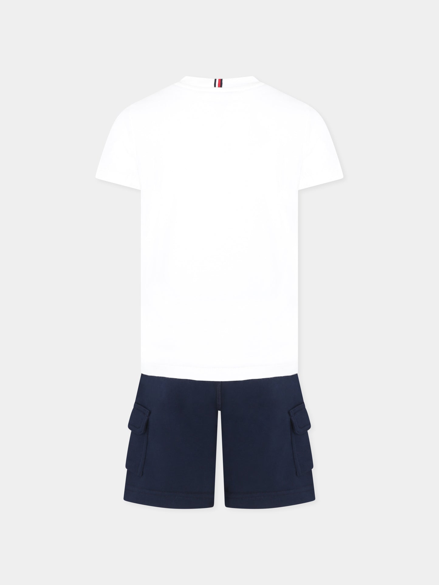 Completo multicolor per bambino con logo,Tommy Hilfiger Junior,25S THKB0KB09661J KB0KB09661 YBR