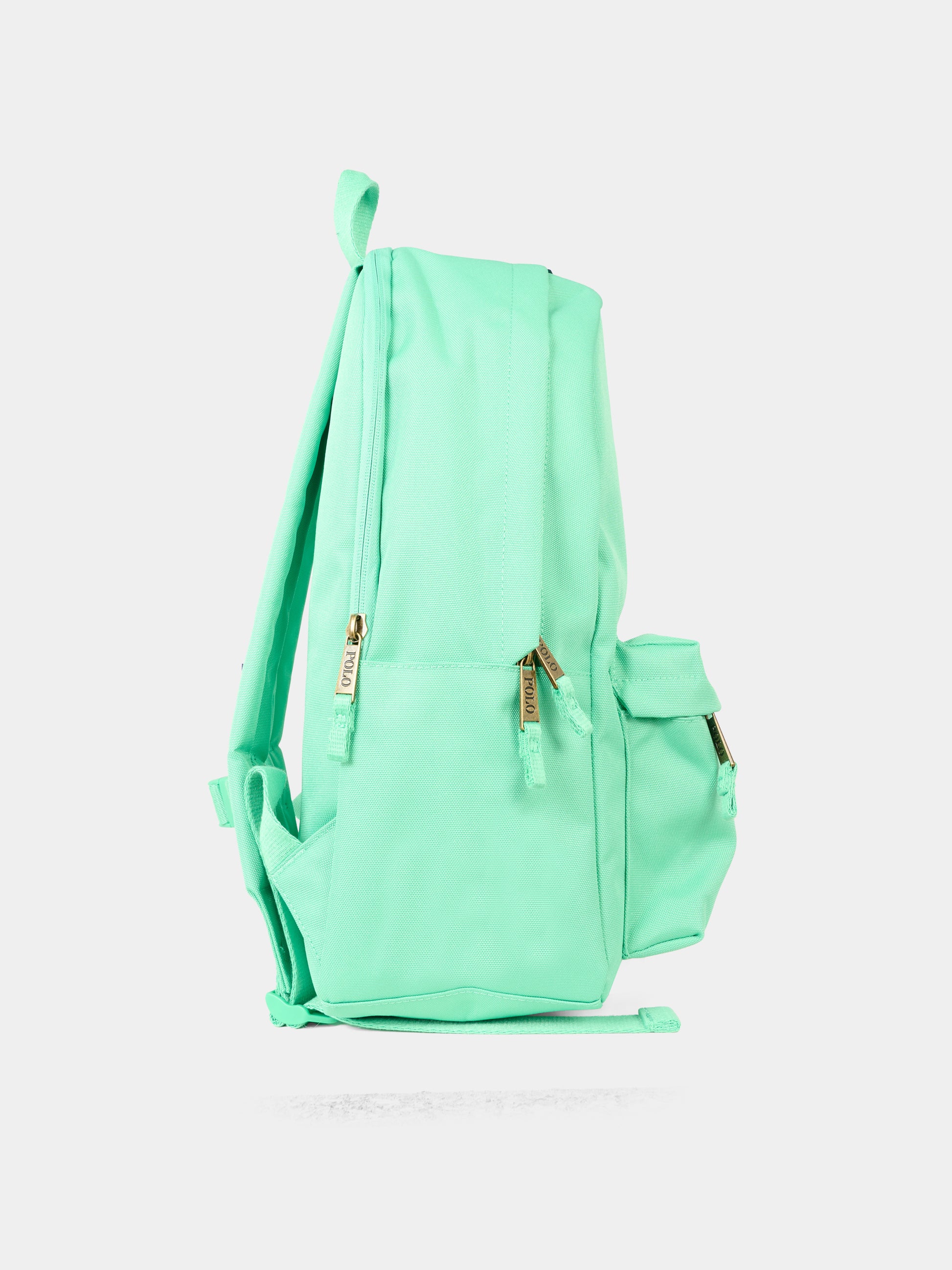 Zaino verde per bambini con cavallino,Ralph Lauren Kids,25S RL9AR151 9AR151 F4L