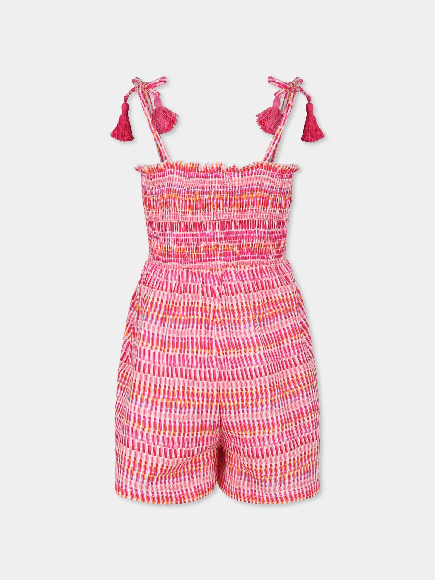Jumpsuit fucsia per bambina,Mayoral,3877 013