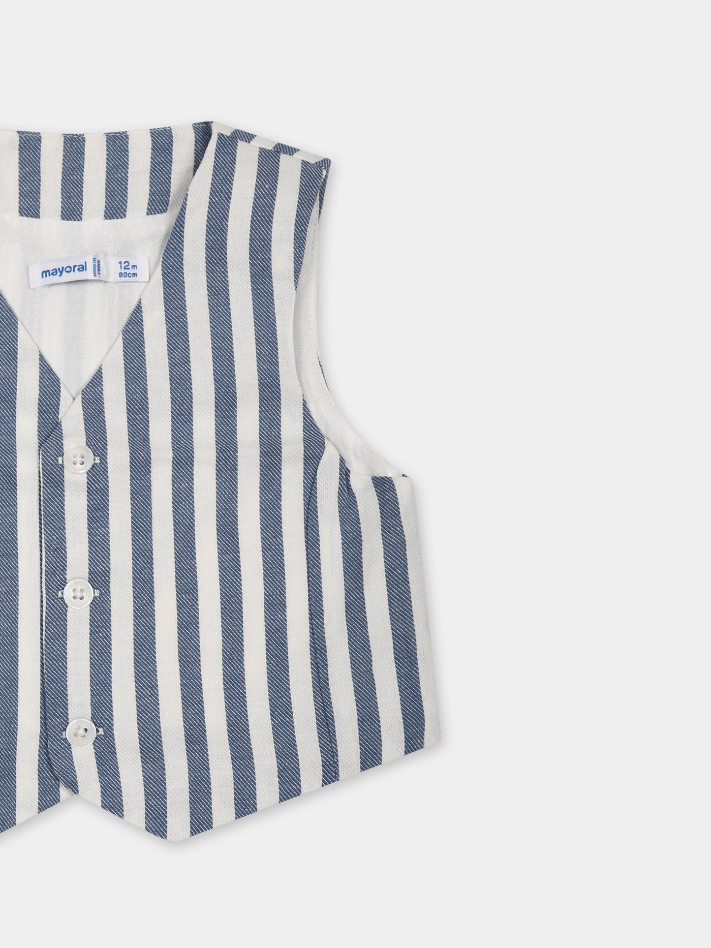 Panciotto azzurro per neonato,Mayoral,1303 043