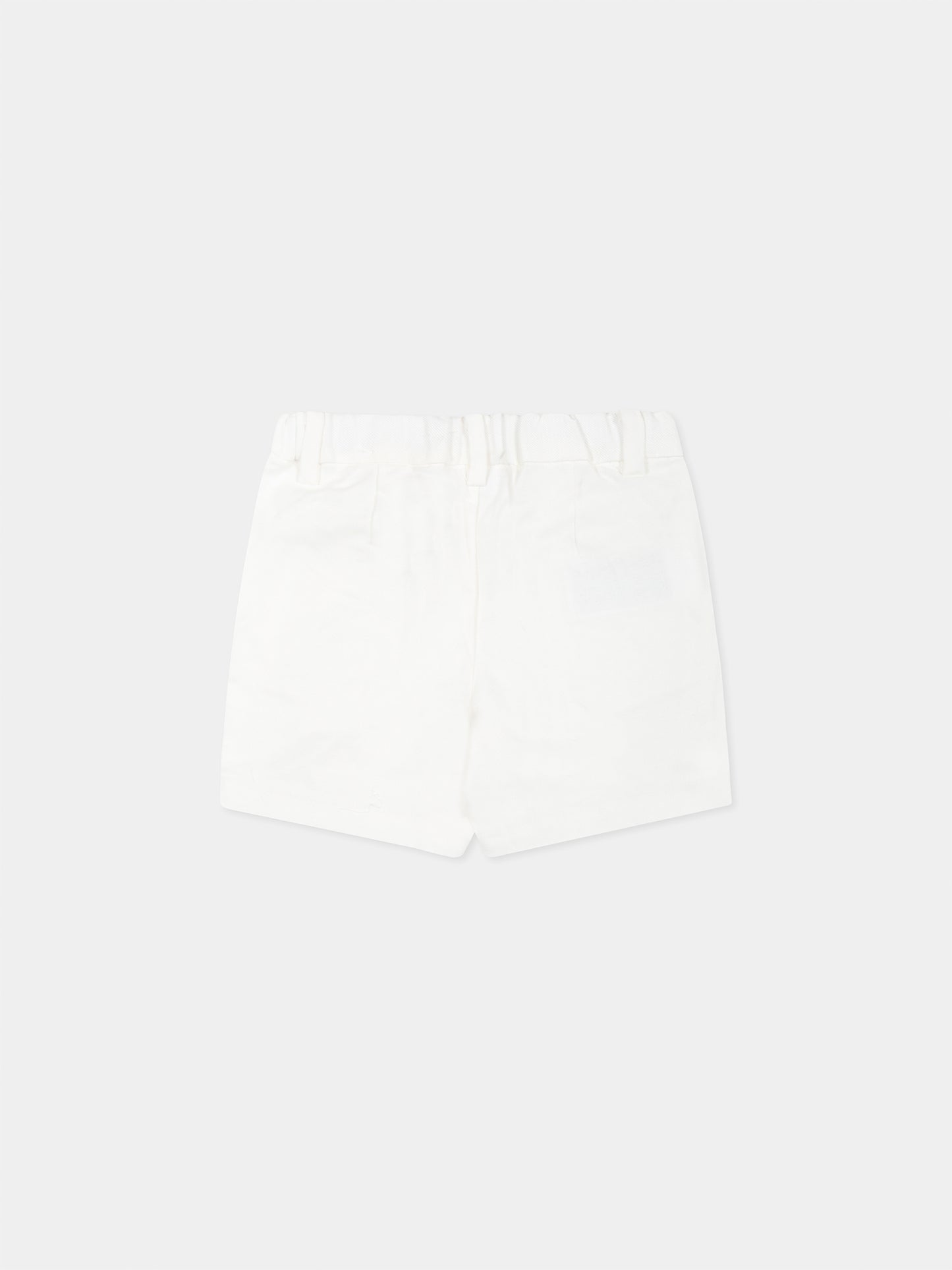 Shorts bianchi per neonato