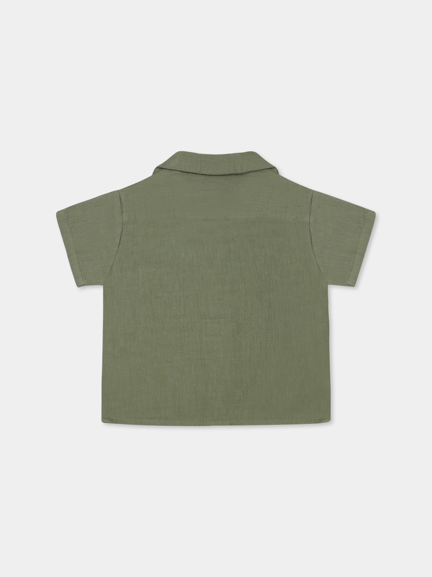 Camicia verde per neonato,Mayoral,1111 083