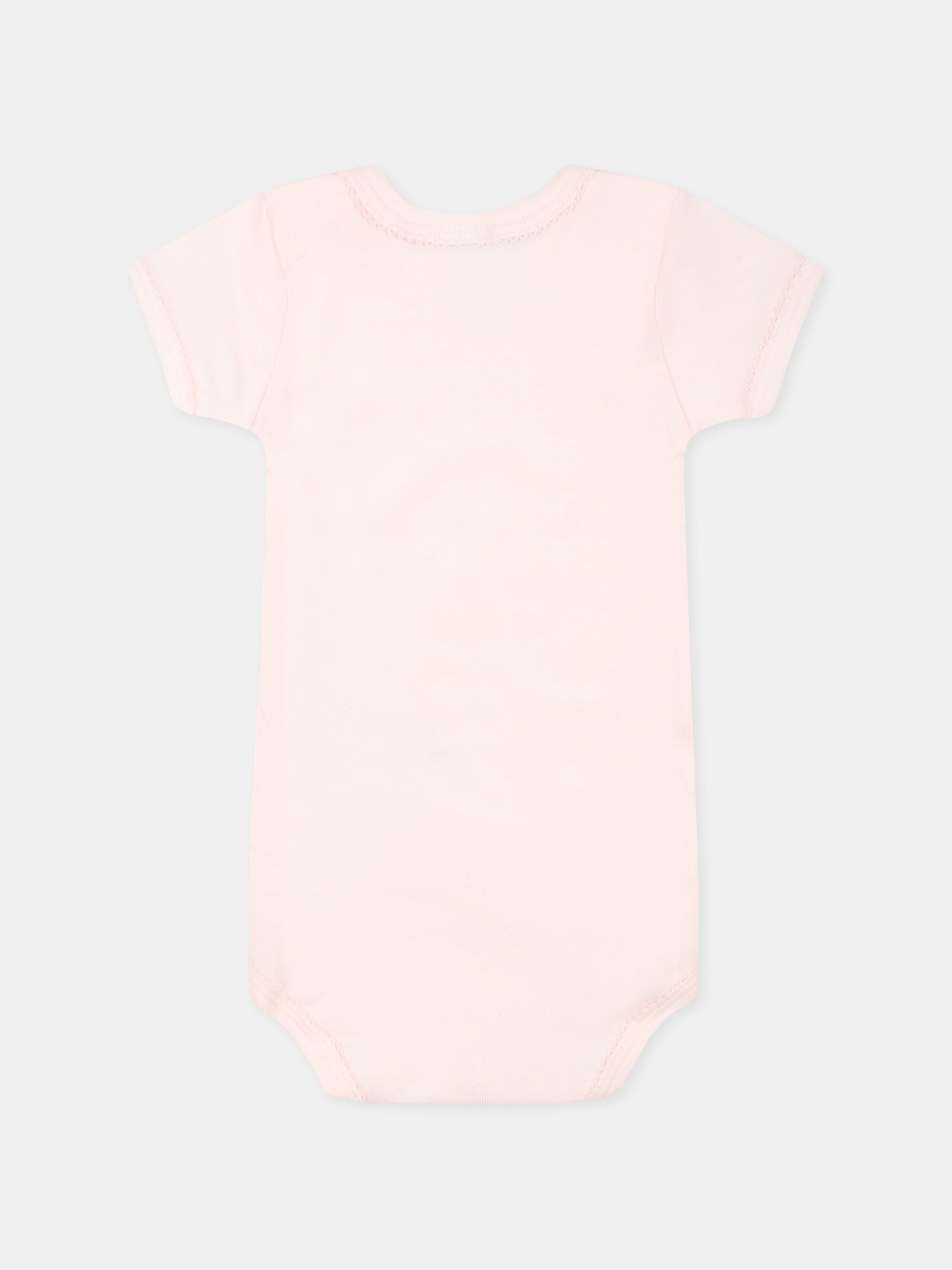 Set body multicolor per neonata con cuori,Petit Bateau,A0CXB VARIANTE 1 00