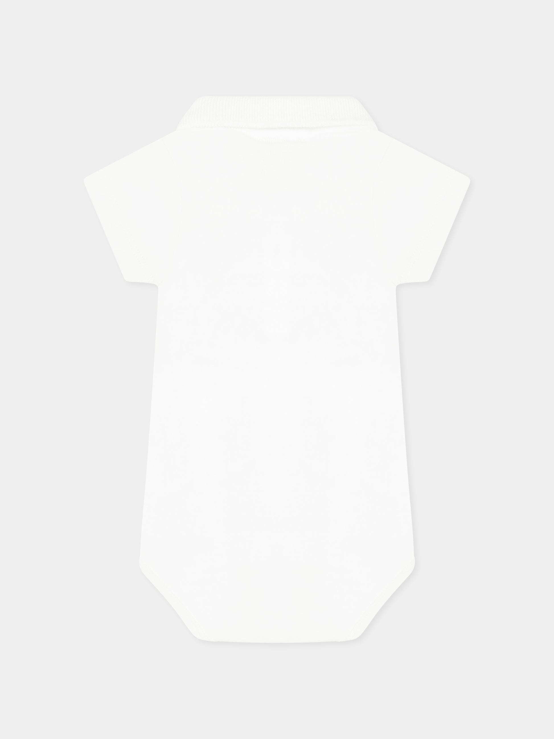 Body bianco per neonati,Petit Bateau,A09ZH MARSHMALLOW 01