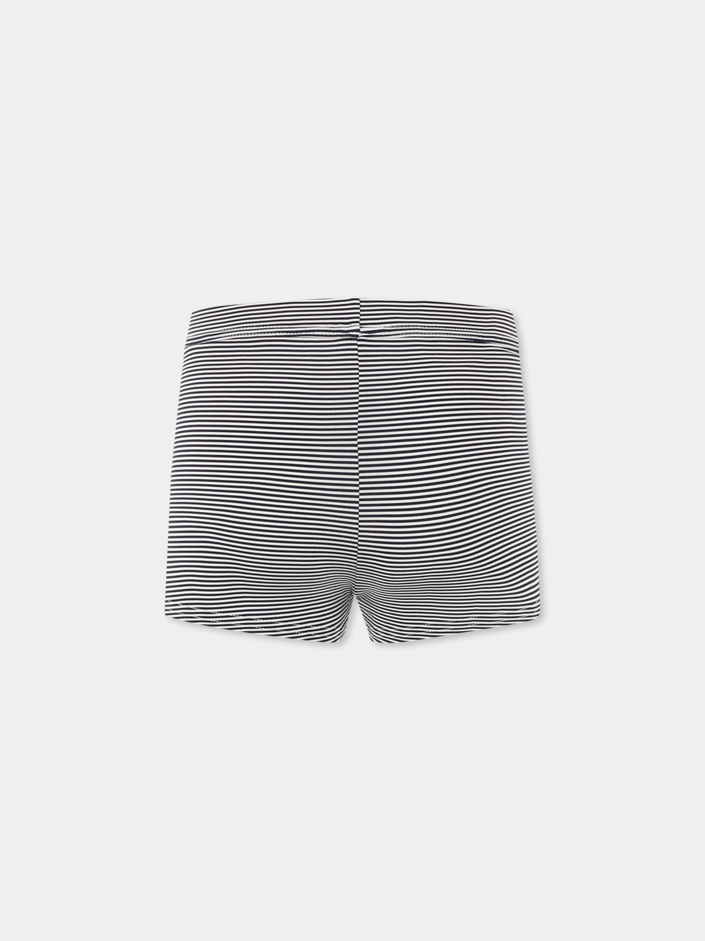 Boxer mare blu per bambino con logo