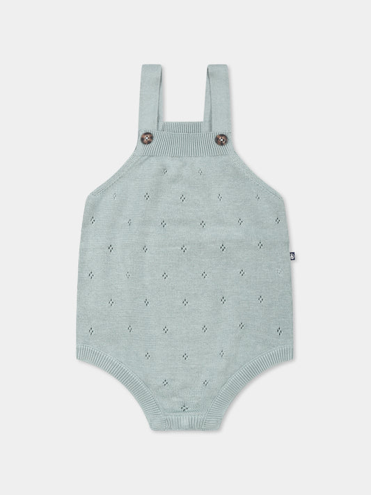 Body verde per neonati,Petit Bateau,A0CEZ PAUL 01