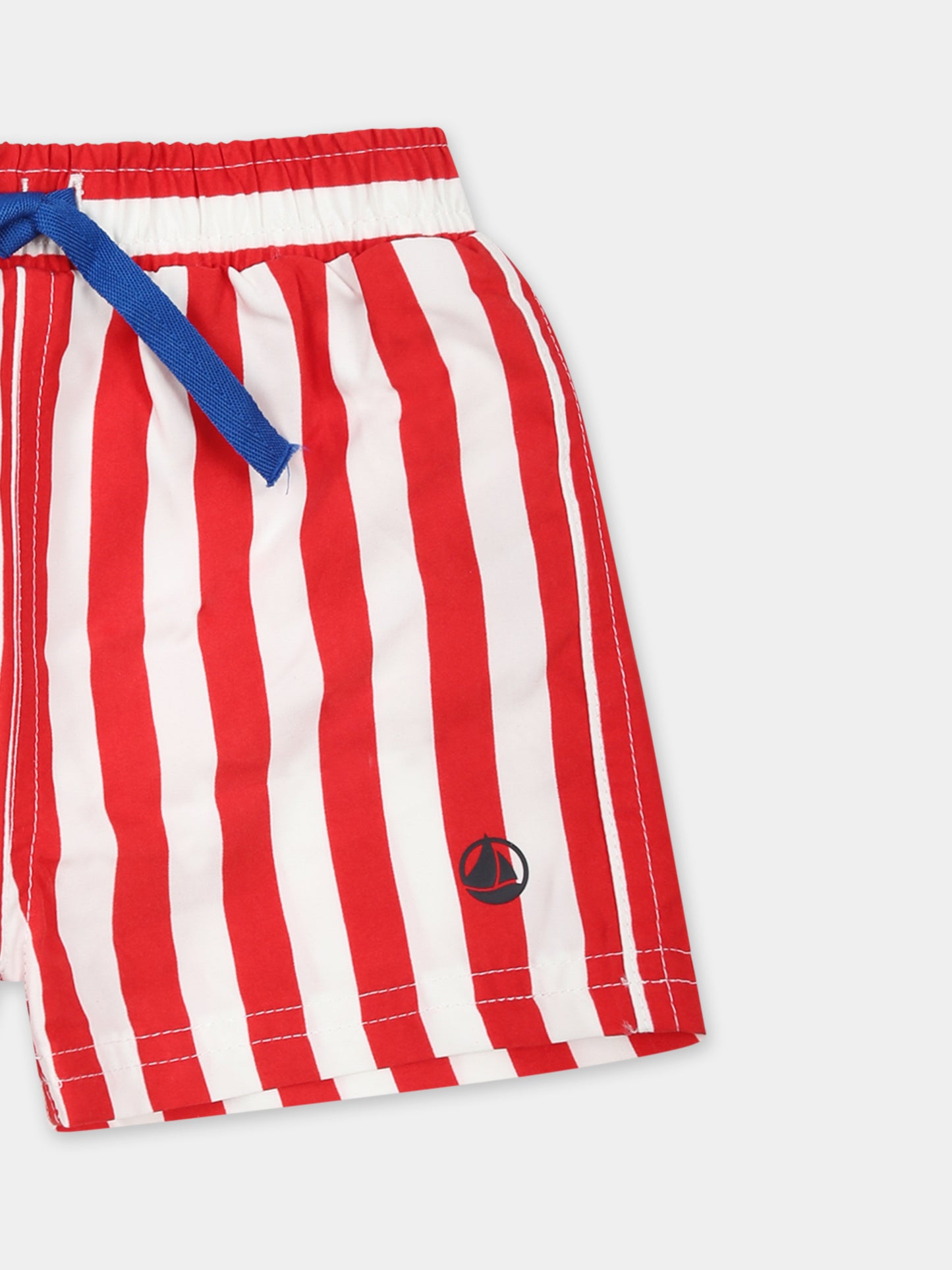 Boxer mare rosso per neonato,Petit Bateau,A0CU2 MARSHMALLOW/SPI 02