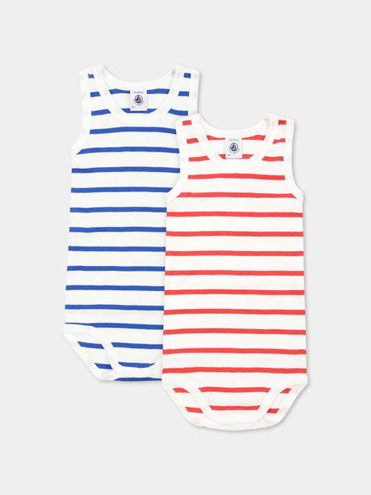 Set body multicolor per neonati,Petit Bateau,A0DIF VARIANTE 1 00