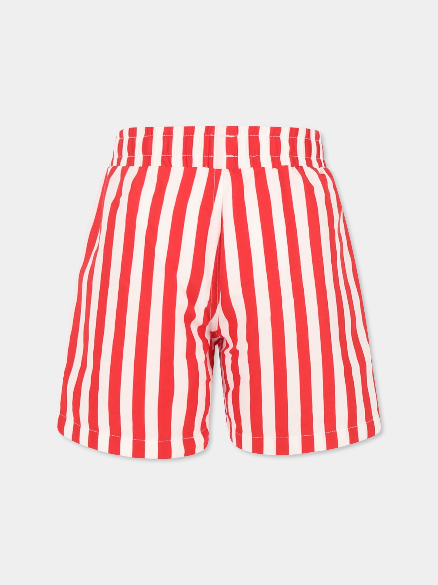 Boxer mare rosso per bambino,Petit Bateau,A0D4E MARSHMALLOW/SPI 04