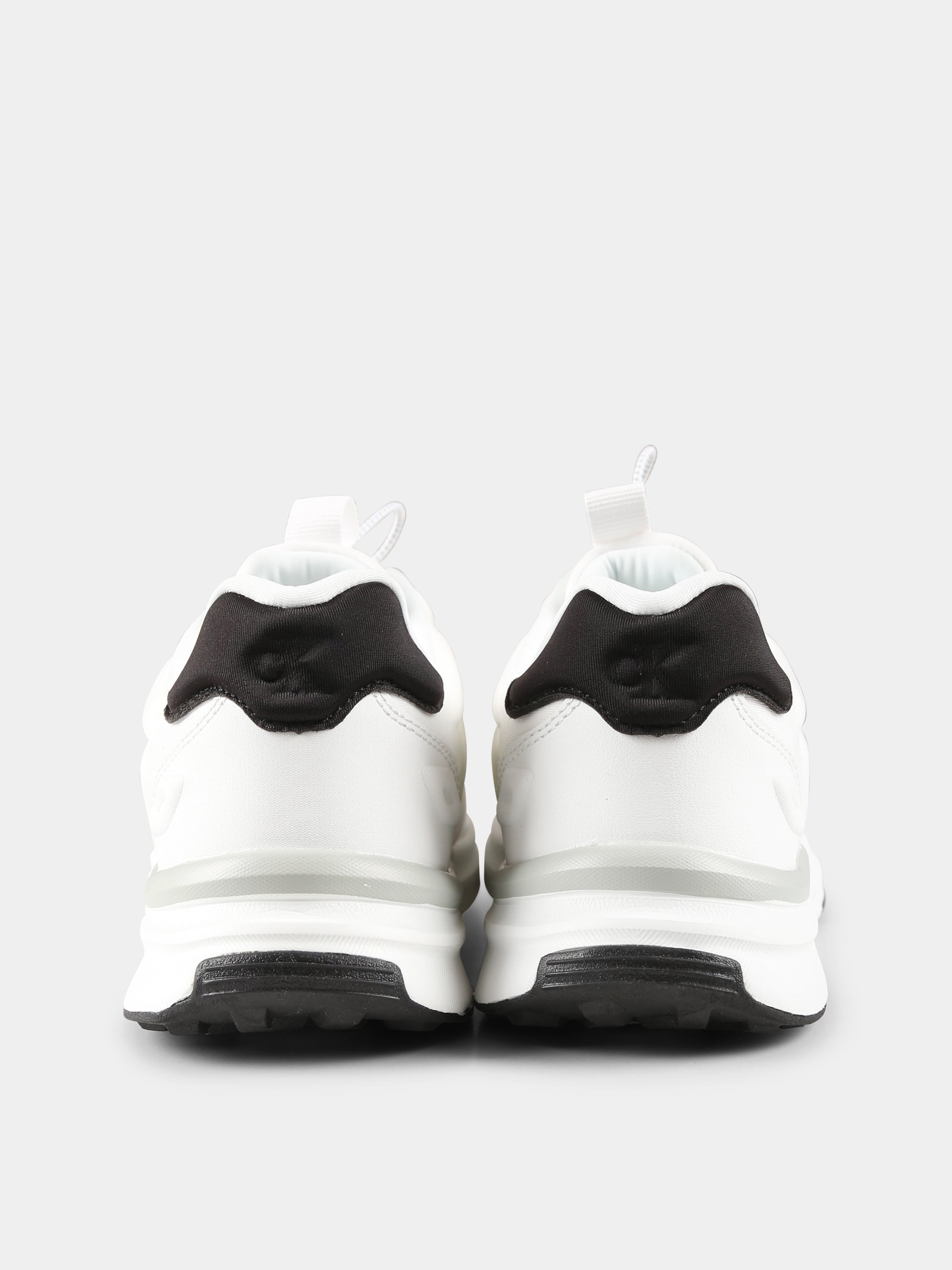 Sneakers bianche per bambini con logo,Calvin Klein Kids,V3X9 83010 1464X002