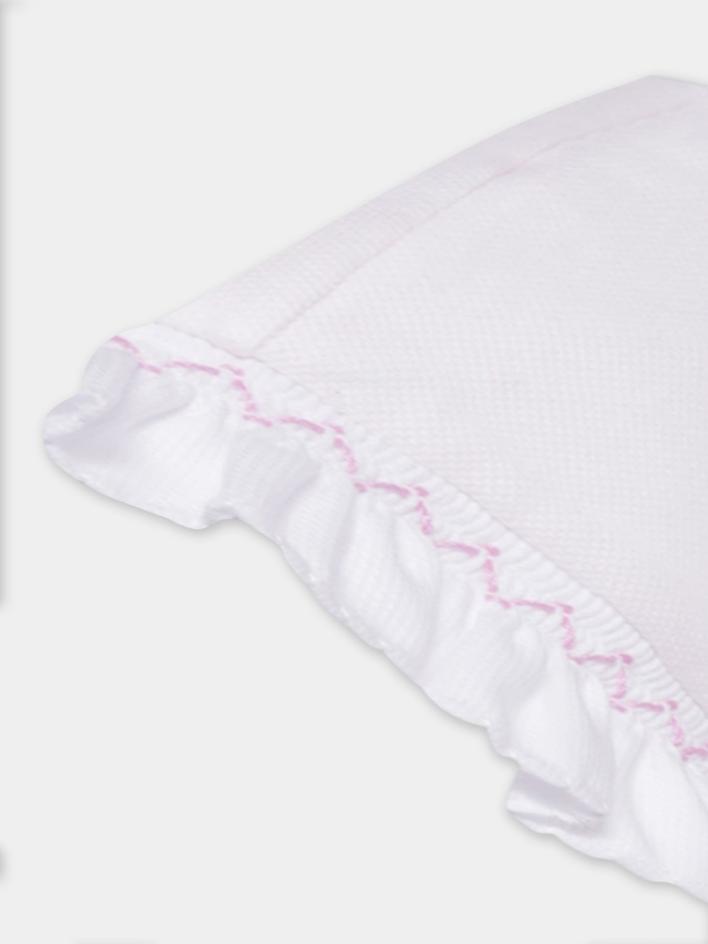 Cuffia rosa per neonata