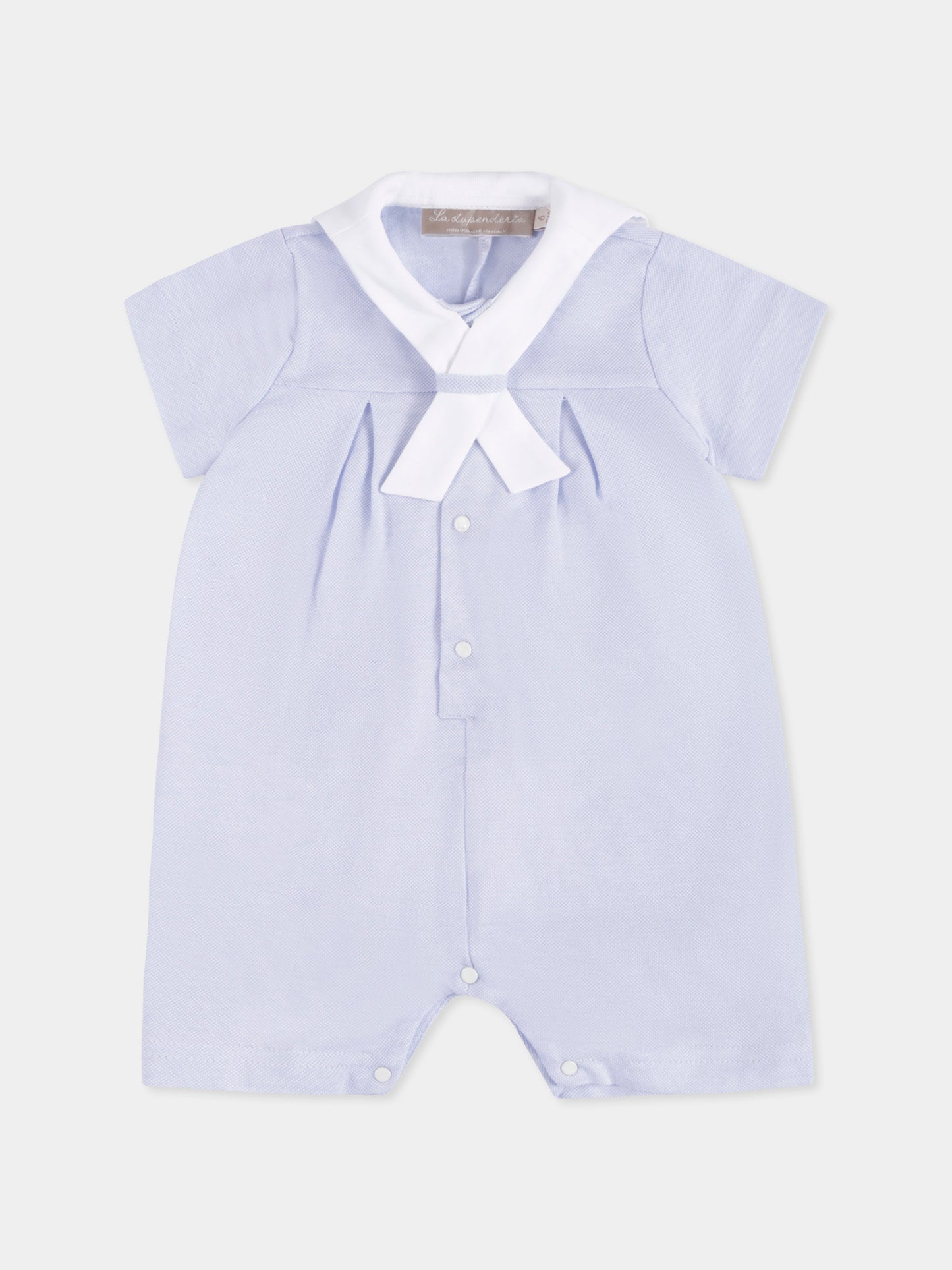 Pagliaccetto celeste per neonato,La Stupenderia,TBTT61N04