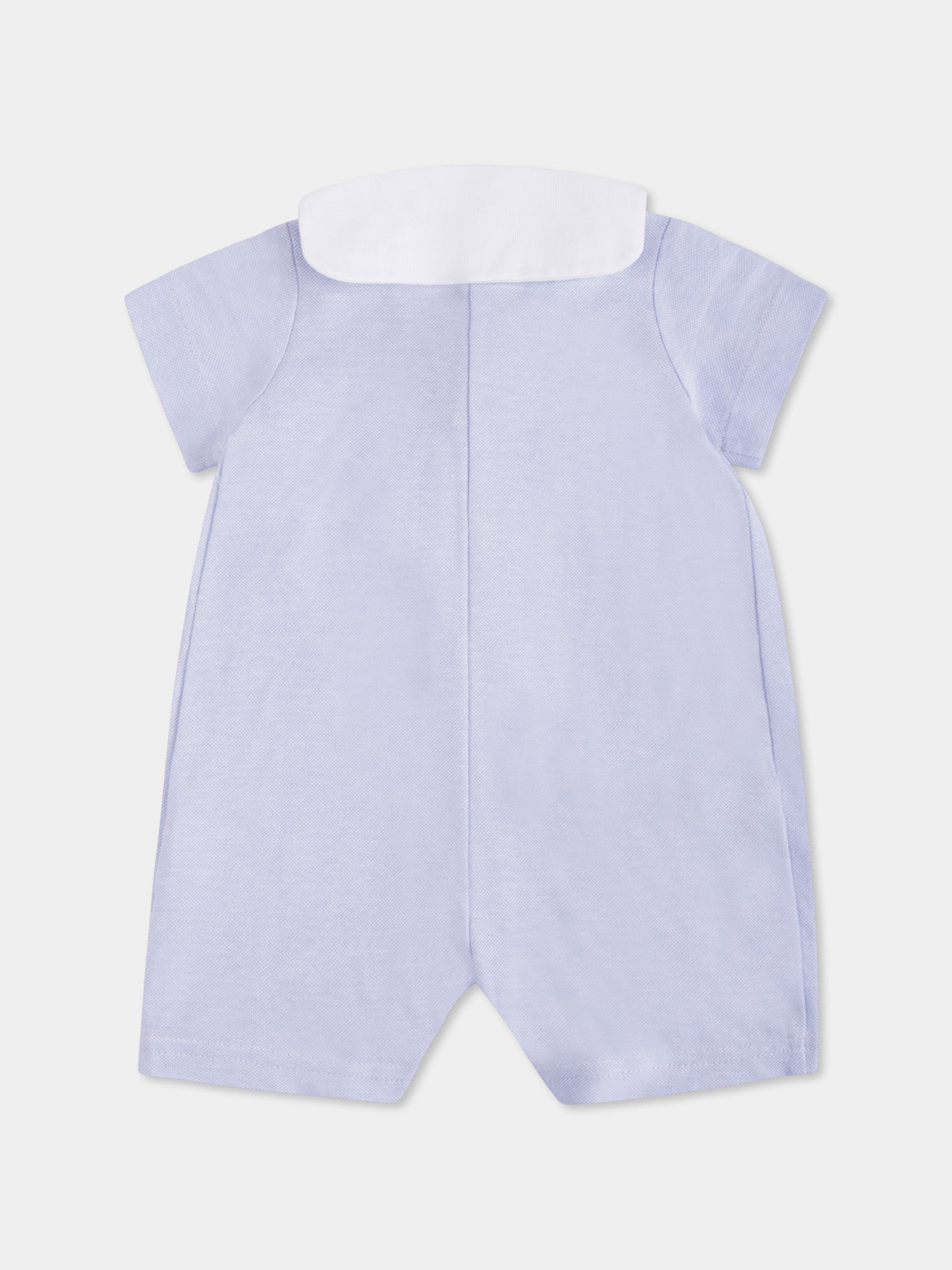 Pagliaccetto celeste per neonato,La Stupenderia,TBTT61N04