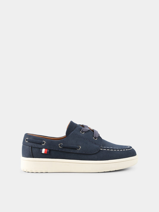 Stringate blu per bambino,Tommy Hilfiger Junior,T3B4 33853 0315800