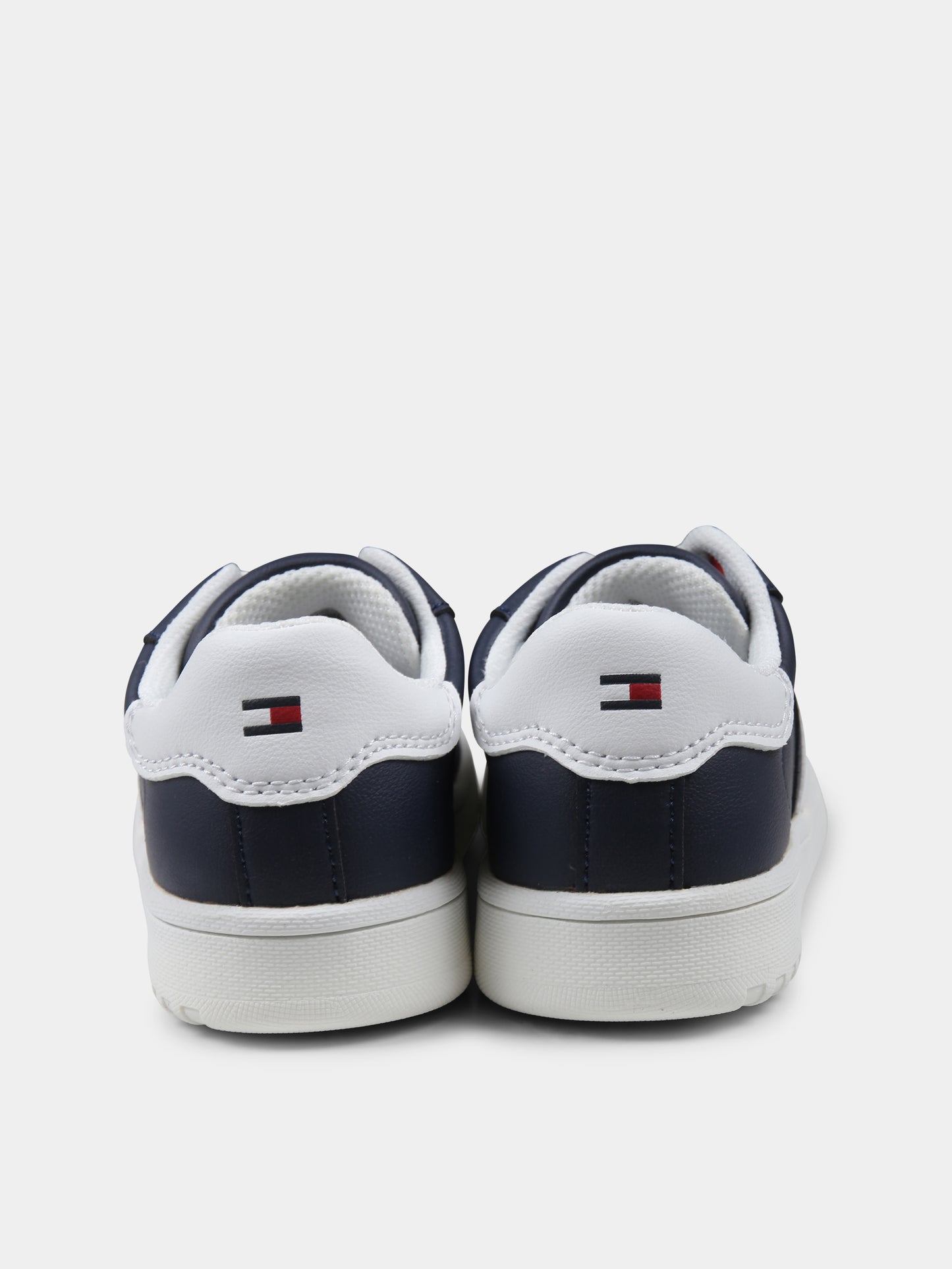 Sneakers blu per bambino con logo,Tommy Hilfiger Junior,T3X9 33851 1269X007J