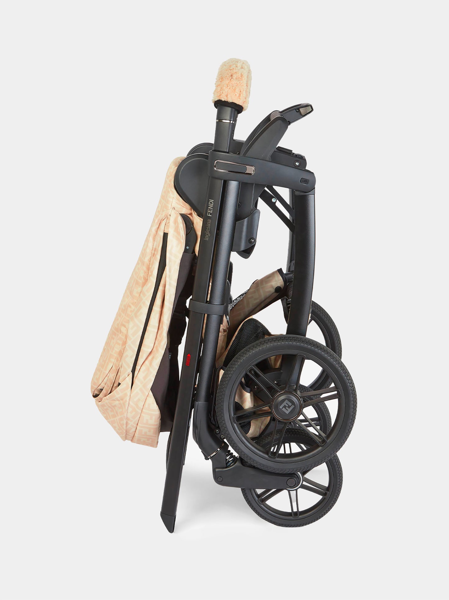 Passeggino beige per neonati con FF