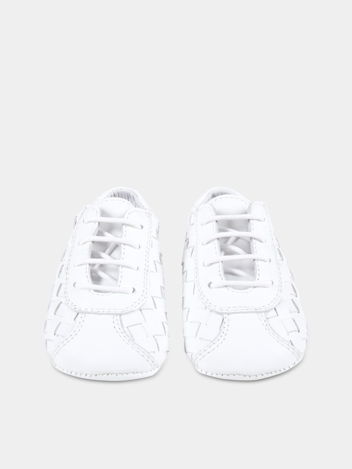 Scarpe bianche da culla per neonati,Gallucci Kids,C00038AM337100