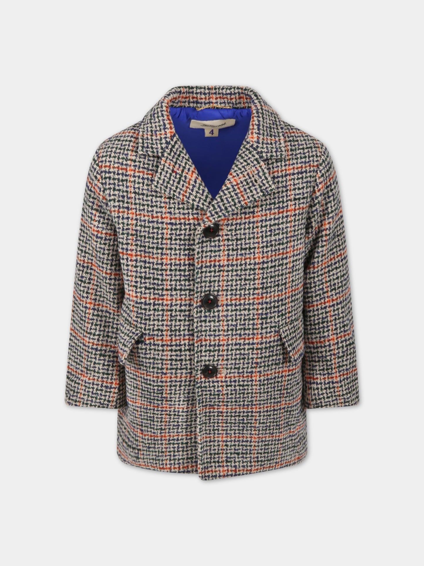 Cappotto multicolor per bambino,Bellerose,CHARLES22 C1156