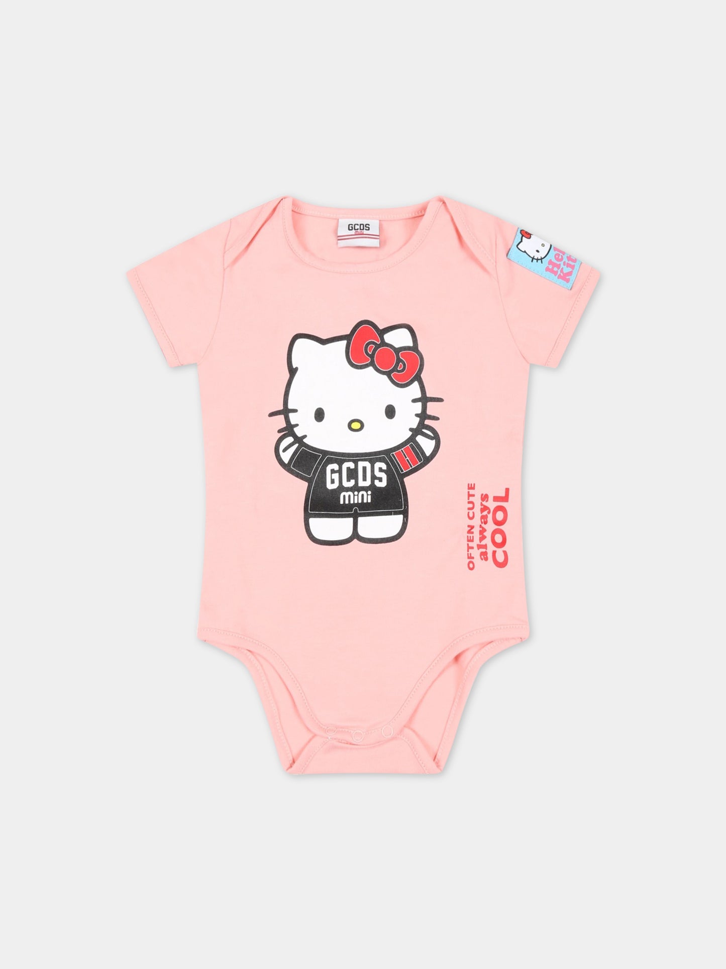 Set rosa per neonata con Hello Kitty,Gcds Kids,GDY005 LBA23 QUARTZ PI