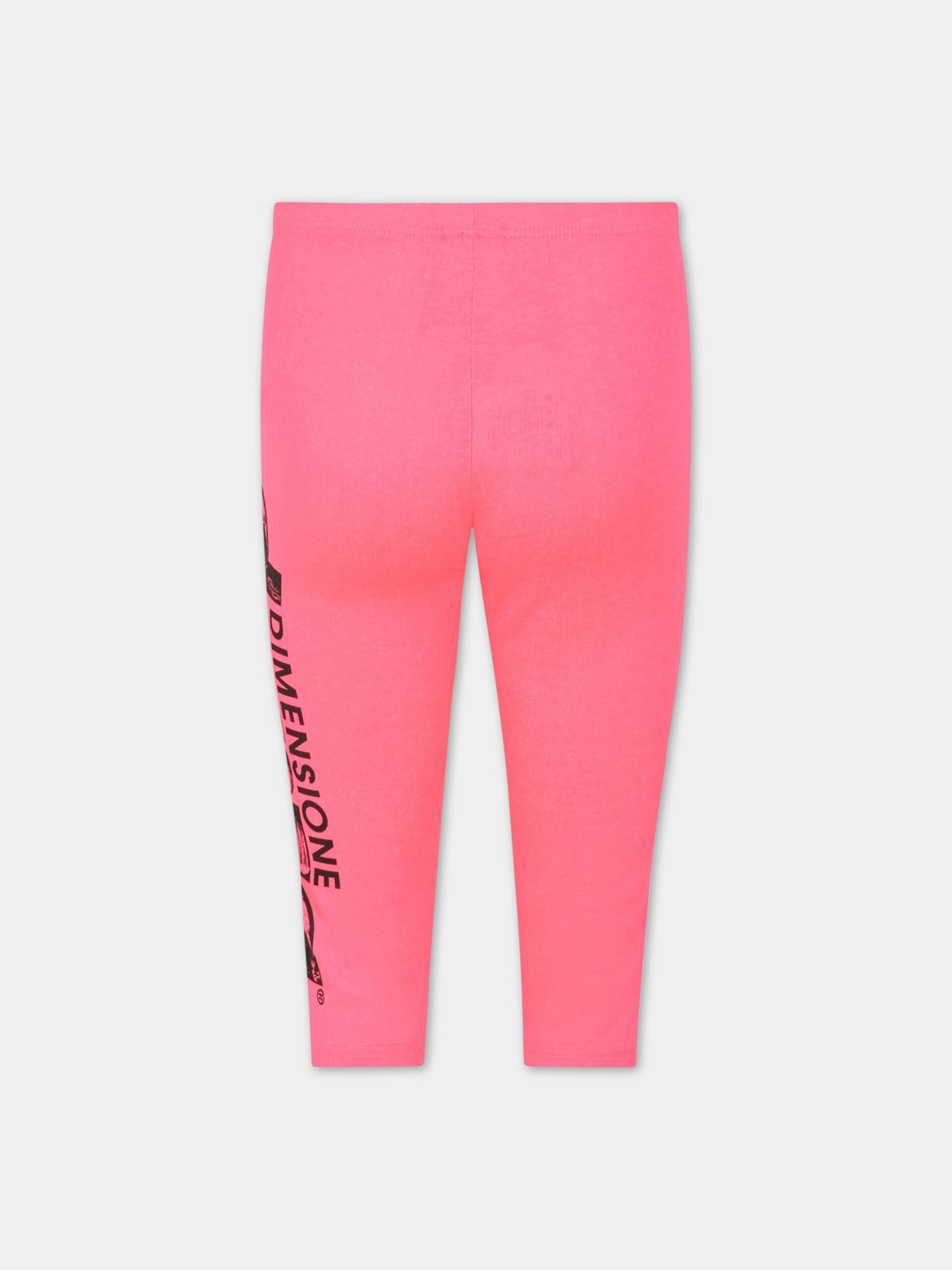 Leggings fucsia-fluo per bambina,Dimensione Danza,029691FL 134