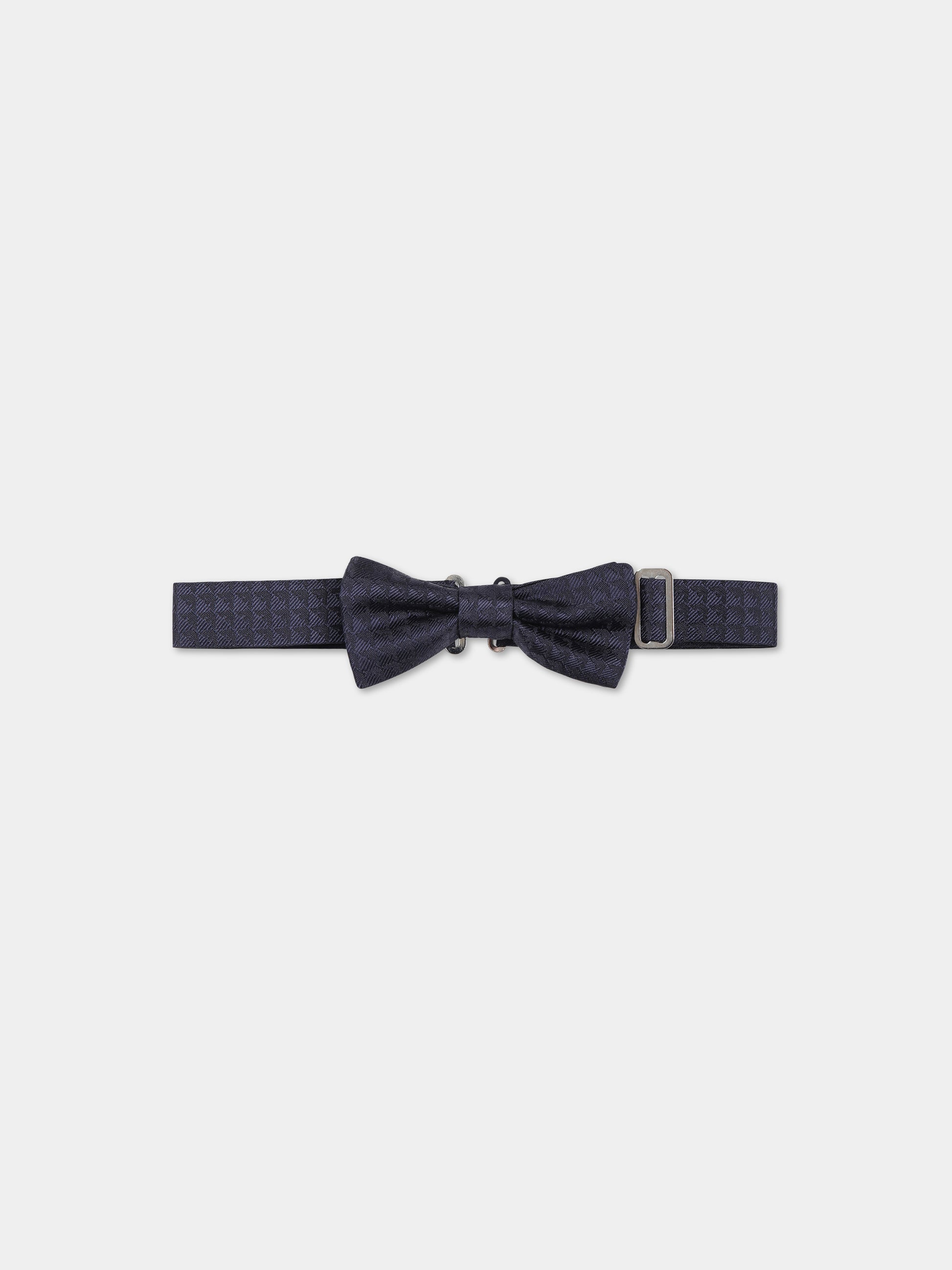 Papillon blu per bambino con iconico aquilotto,Armani Junior,409544 3R475 00036