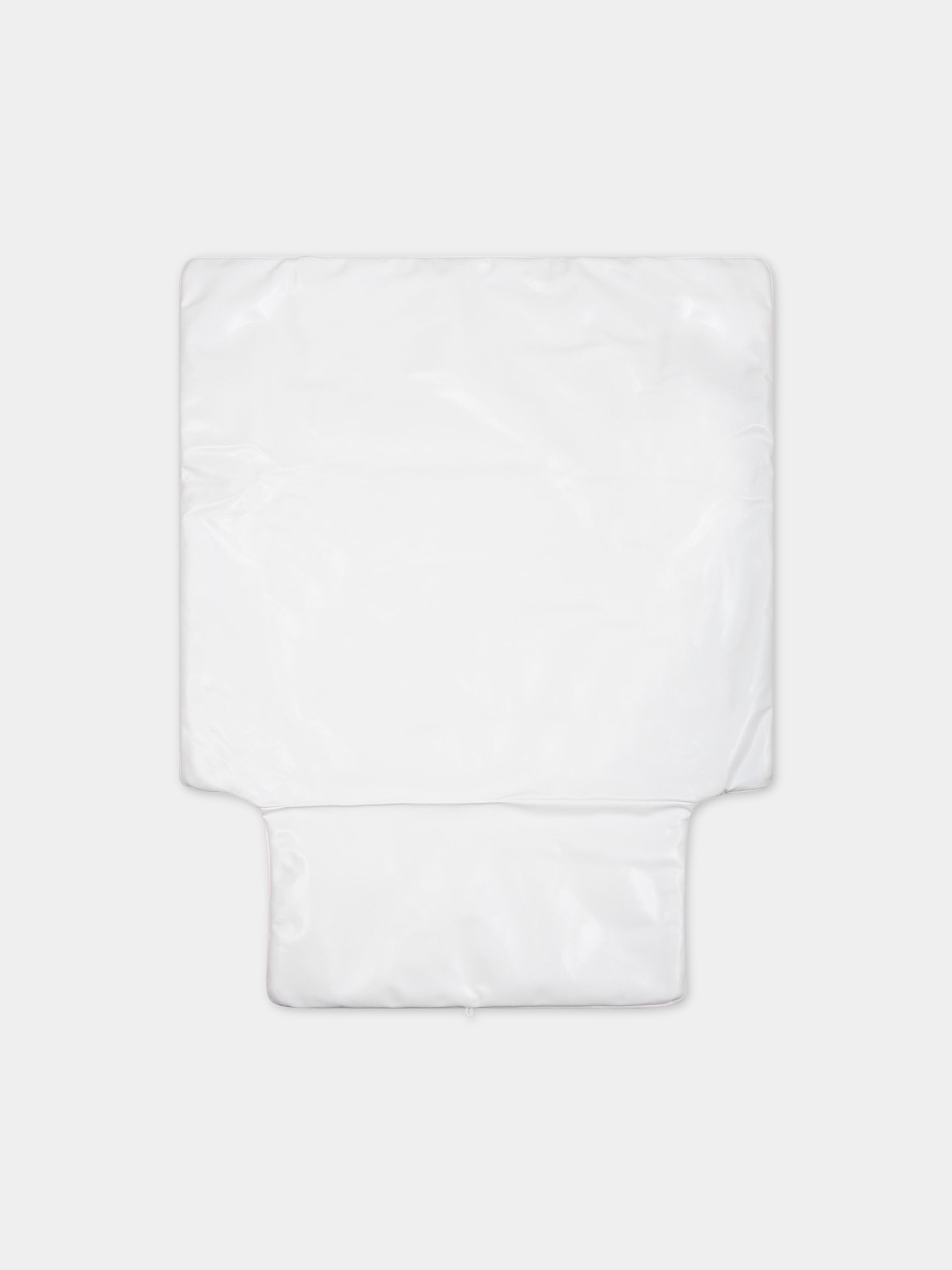 Borsa-mamma celeste per neonati con Teddy Bear e logo,Moschino Kids,MXX03P LDE13 40020