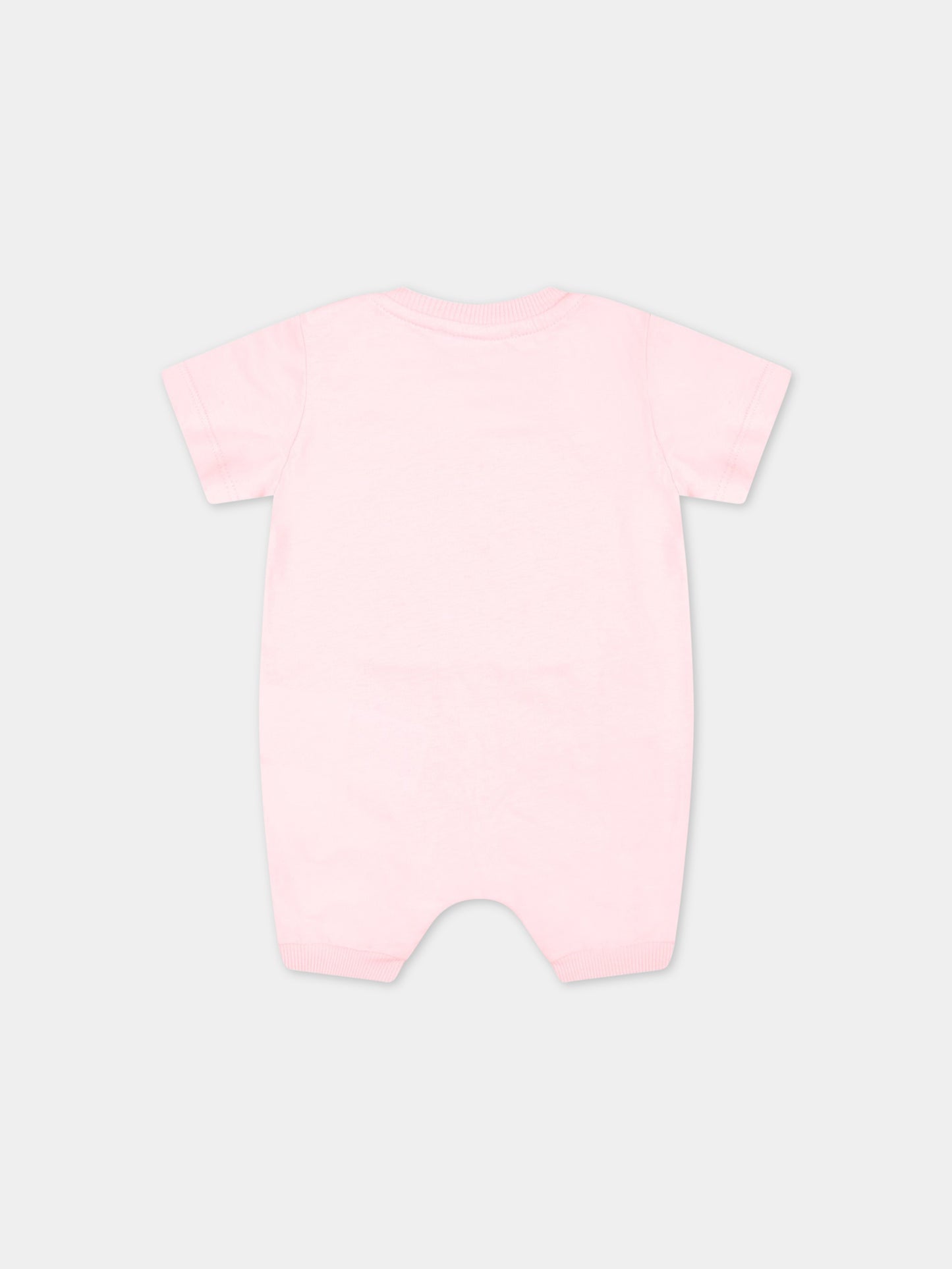 Set rosa per neonata con Teddy Bear,Moschino Kids,MPY02P LAB59 84485