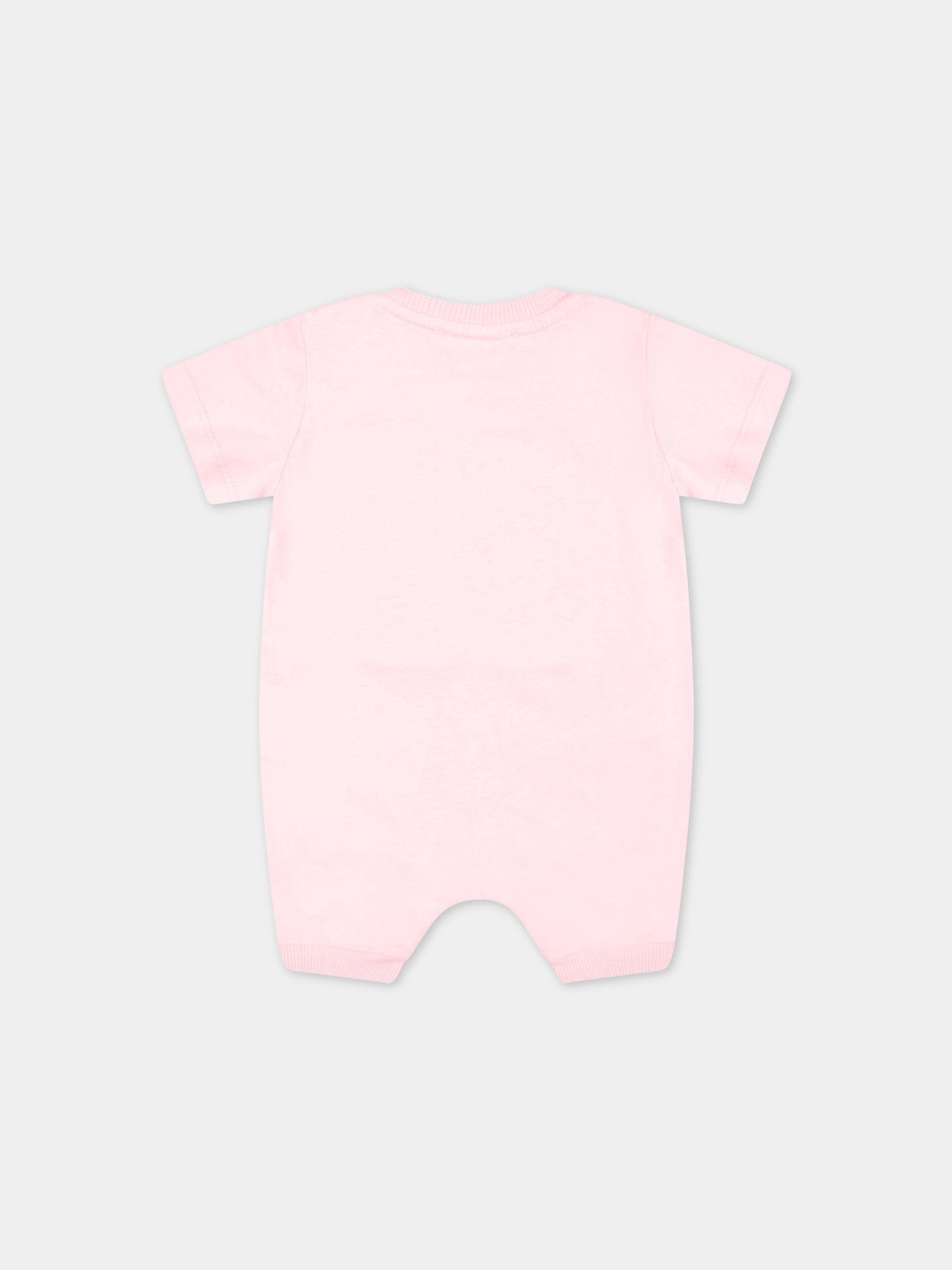 Set rosa per neonata con Teddy Bear,Moschino Kids,MPY02P LAB59 84485