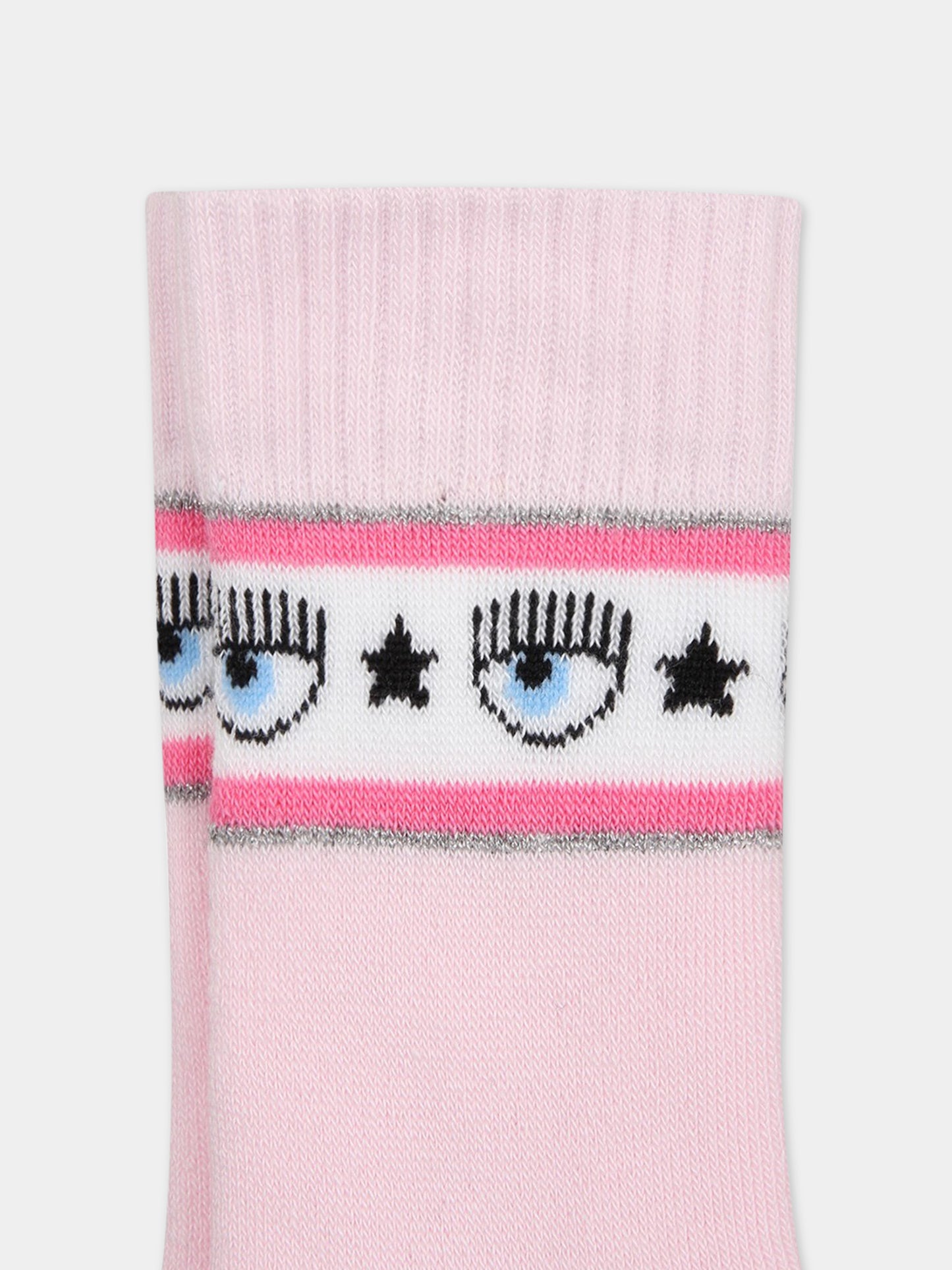 Set multicolor per bambina con iconici occhi,Chiara Ferragni Collection,59A000 1084 0090