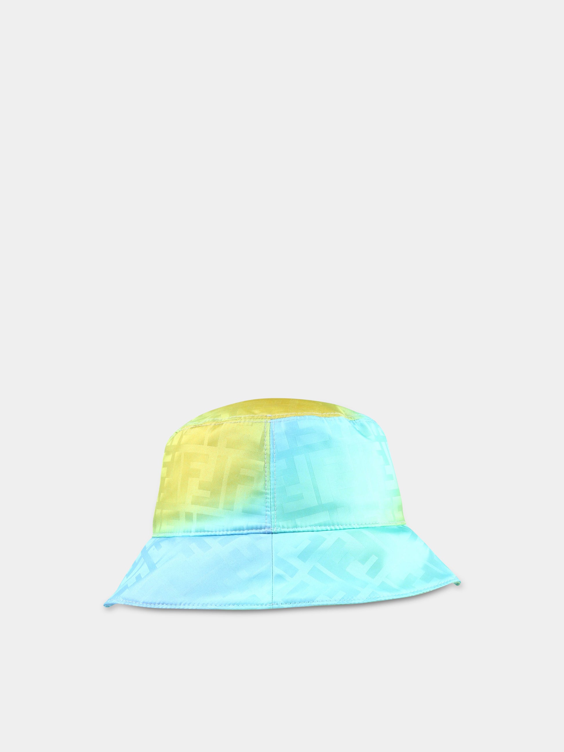 Cloche multicolor per bambino con FF,Fendi Kids,JMP067 AMRL F1862