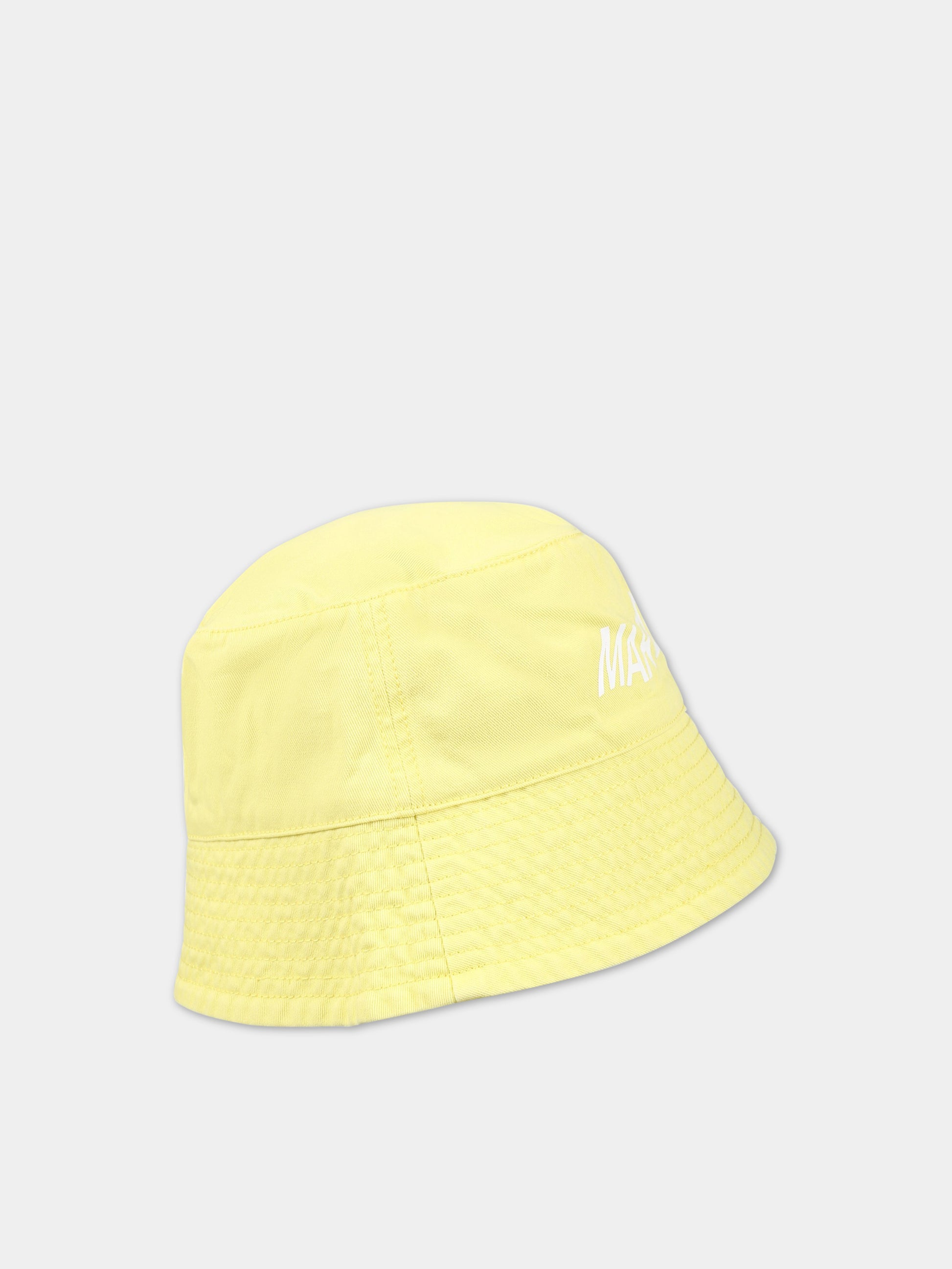 Cloche gialla per bambino con logo,Mm6 Maison Margiela,M60367 MM025 M6203