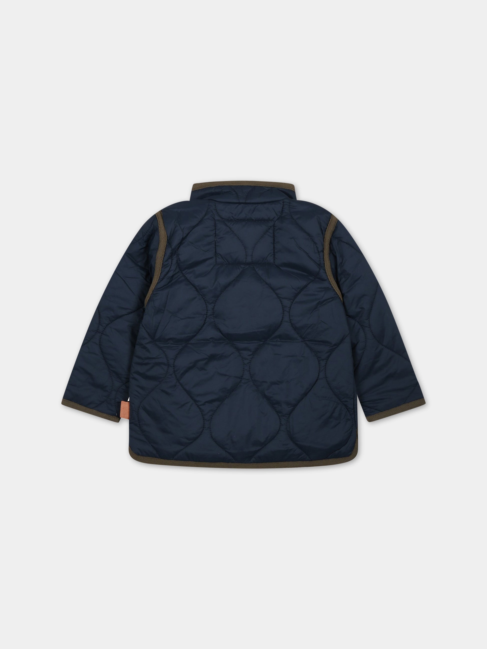 Piumino blu per bambino,Molo,5S23M318 8753