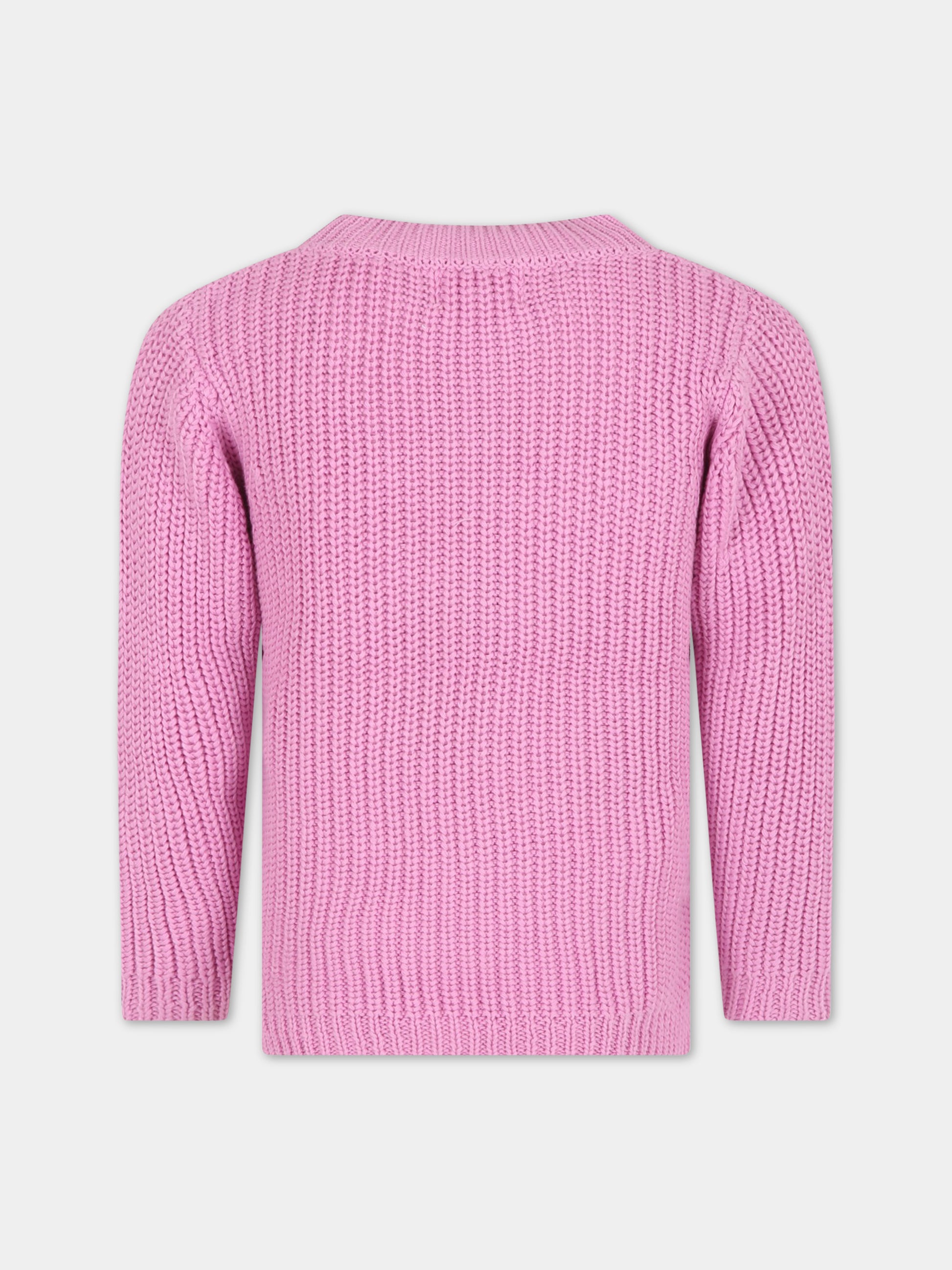 Maglione rosa per bambina,Molo,2S23K203 8706