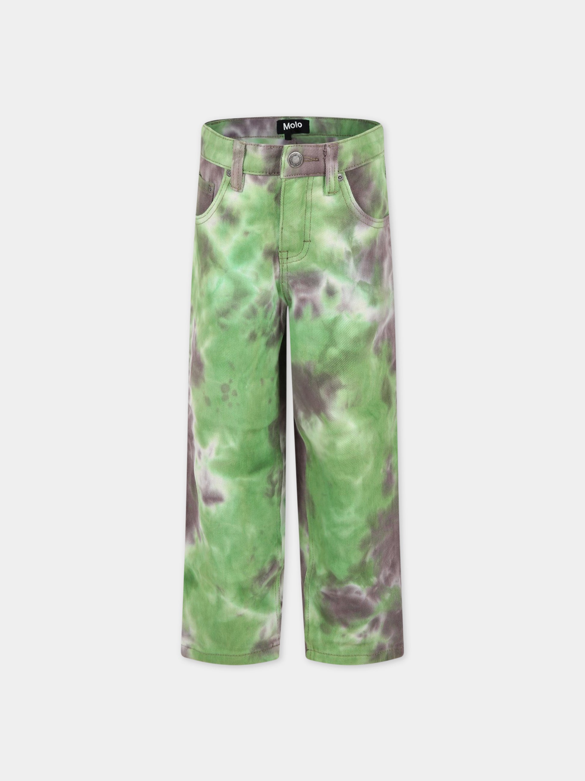 Pantaloni multicolor per bambina,Molo,6S23I102 7940