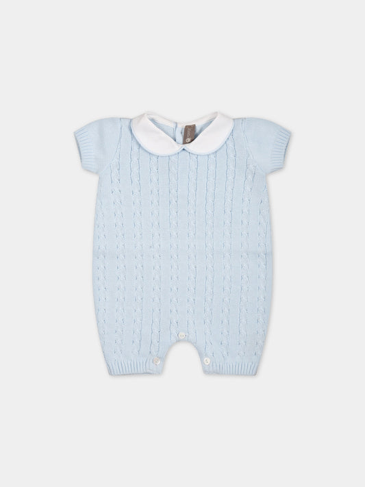 Pagliaccetto celeste per neonato,Little Bear,6117 CIELO