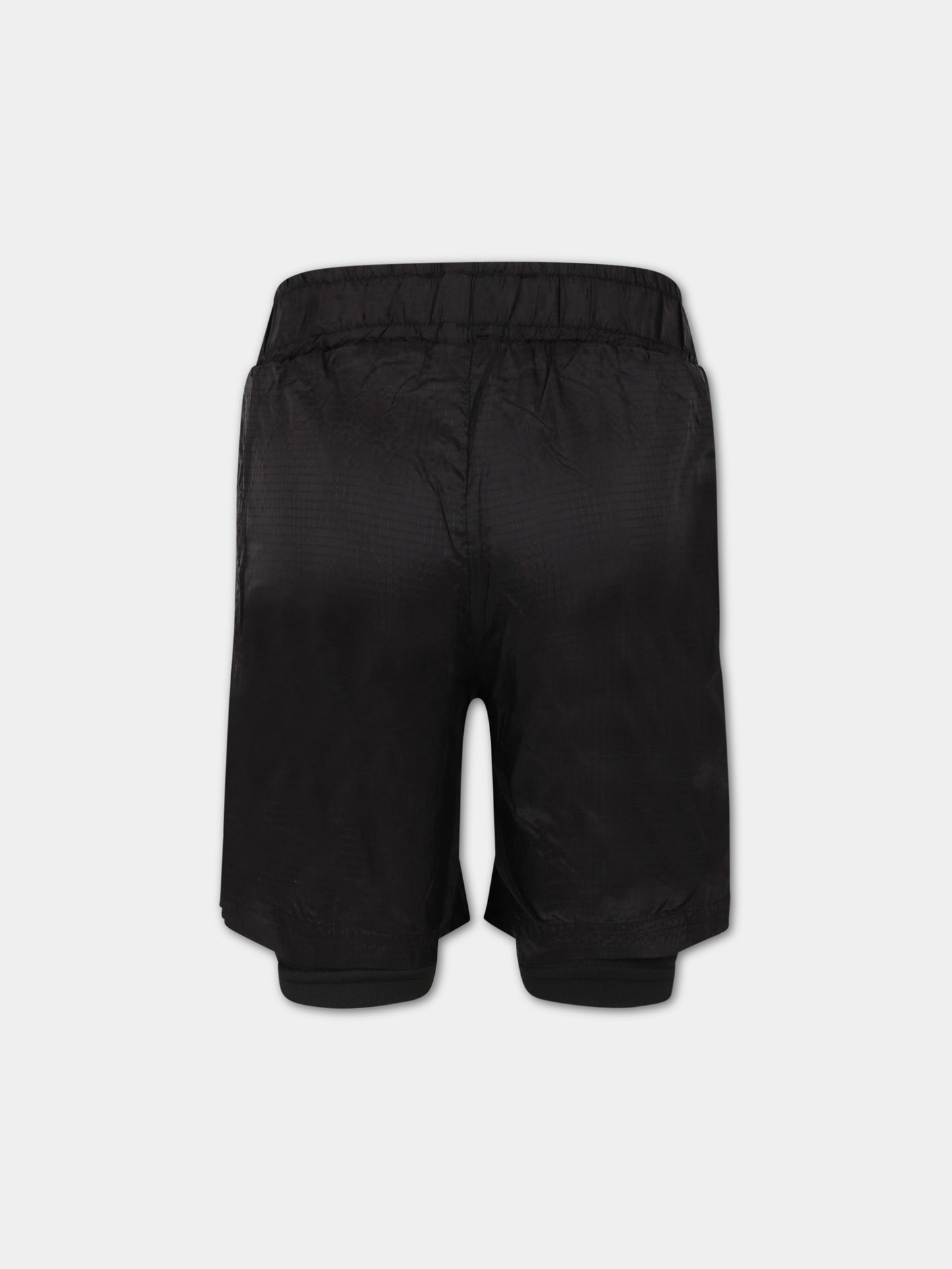 Boxer-mare nero per bambino con logo,Karl Lagerfeld Kids,Z24150 09B