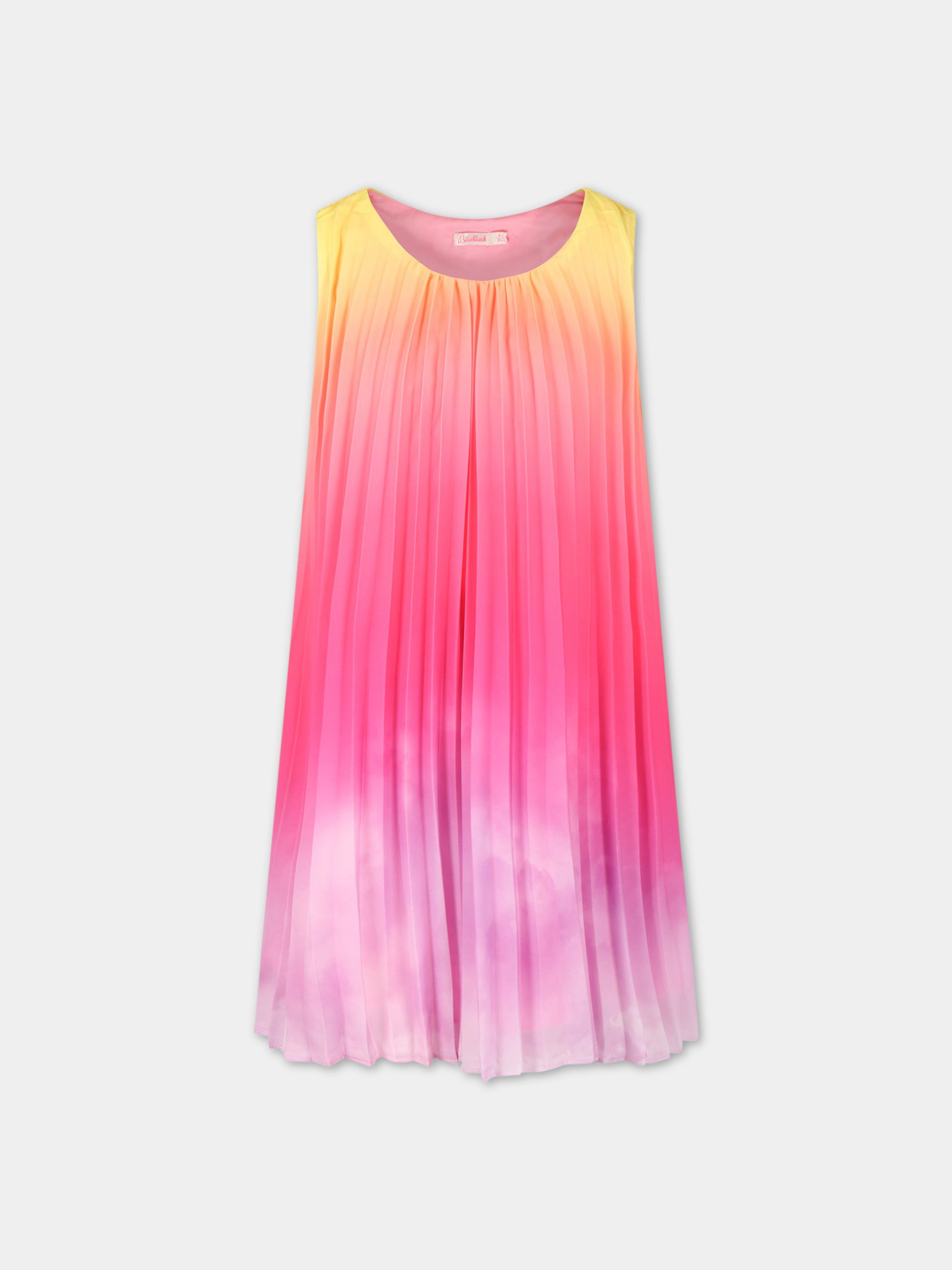 Vestito multicolor per bambina,Billieblush,U12812 Z41