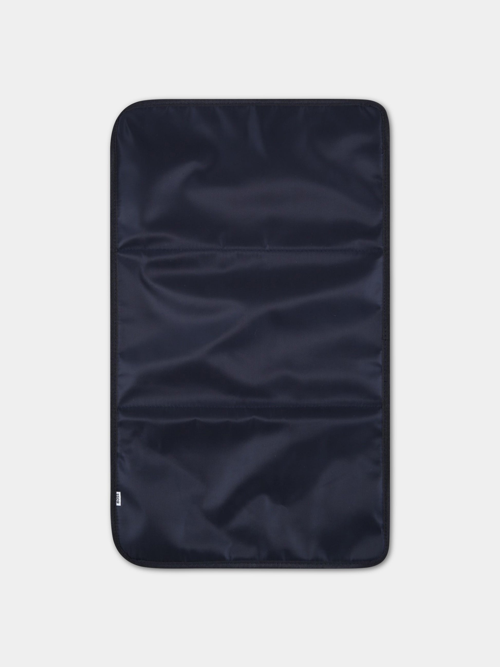 Borsa-mamma blu per neonato con patch logato,Boss,J90309  849