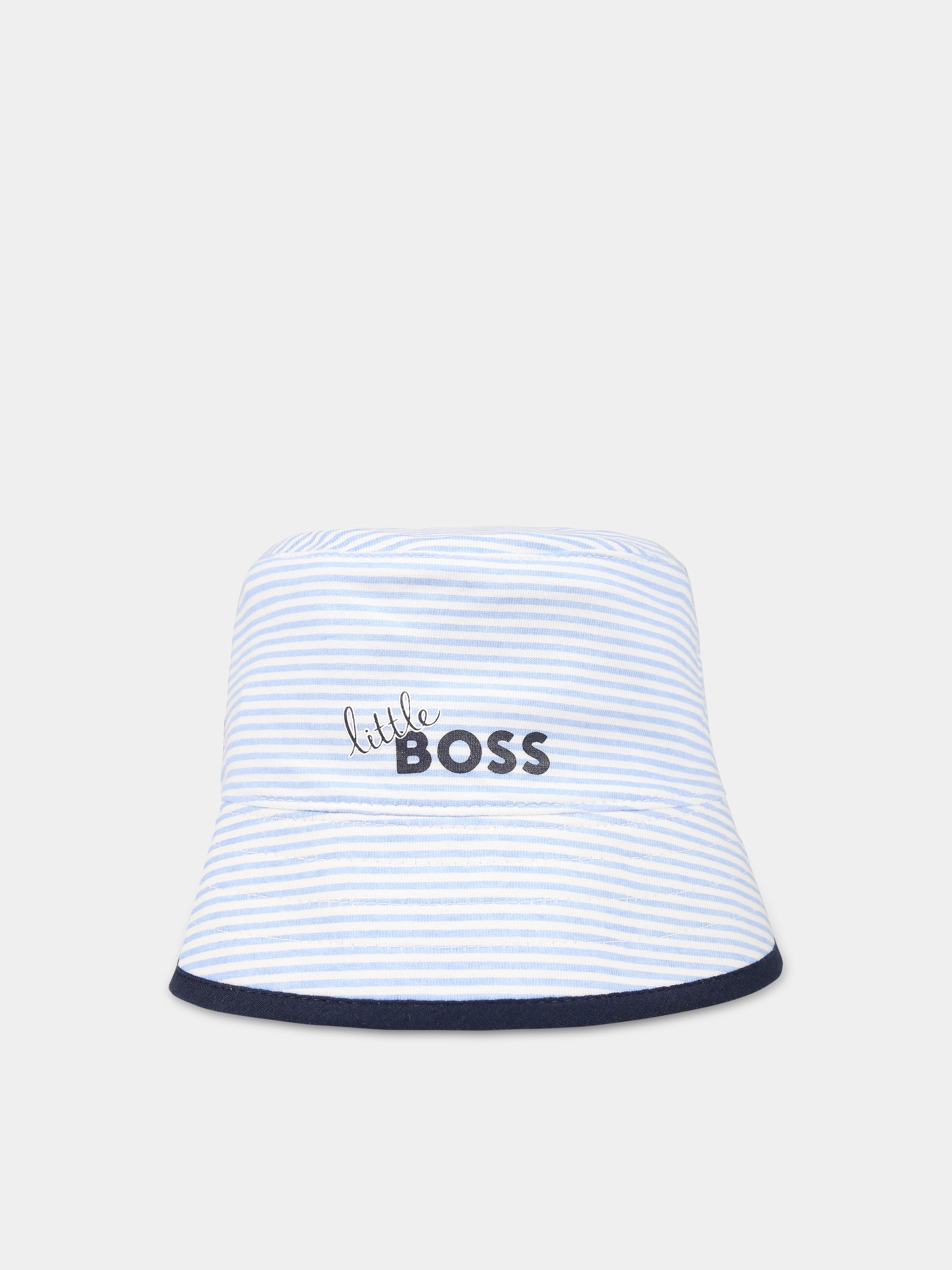 Cloche multicolor per neonato con scritta  Little Boss ,Boss,J91141 10P