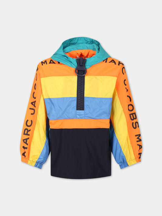 Giubbotto multicolor per bambino con logo,Little Marc Jacobs,W26126 V44